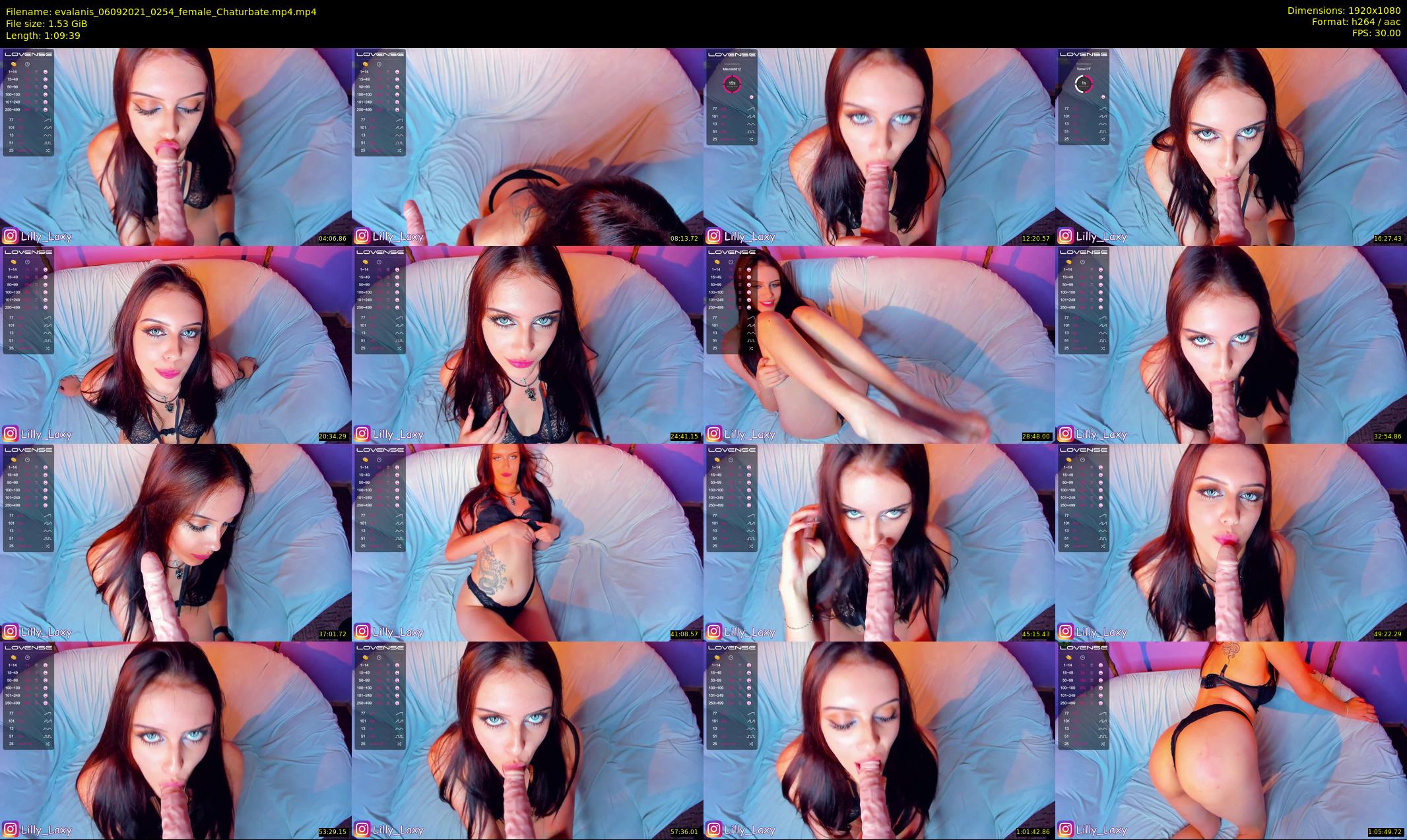 evalanis — 70 minute Chaturbate couple cam show recording, 1080p, Sep 6, 2021