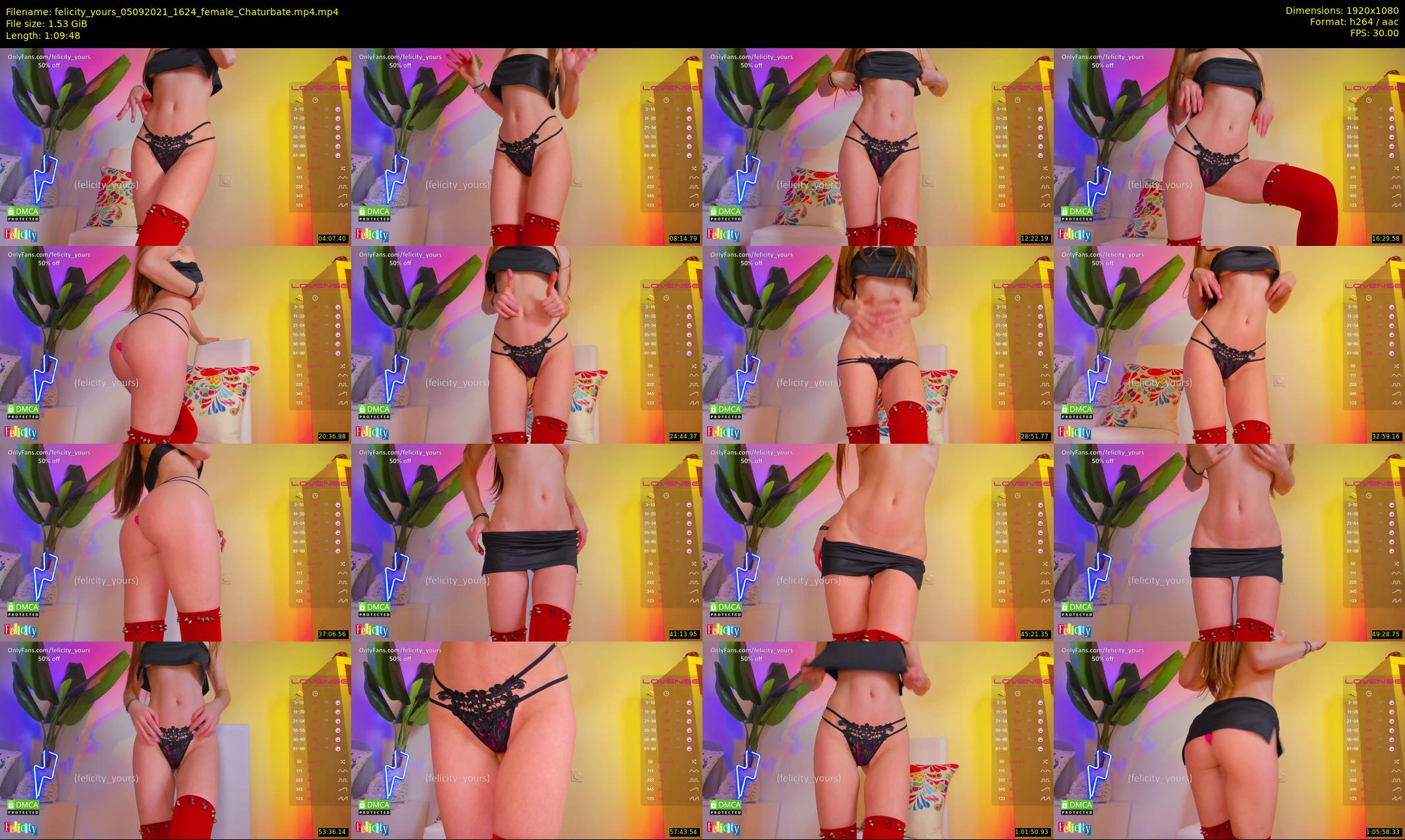 felicity_yours — 70 minute Chaturbate female cam show recording, 1080p, Sep 5, 2021