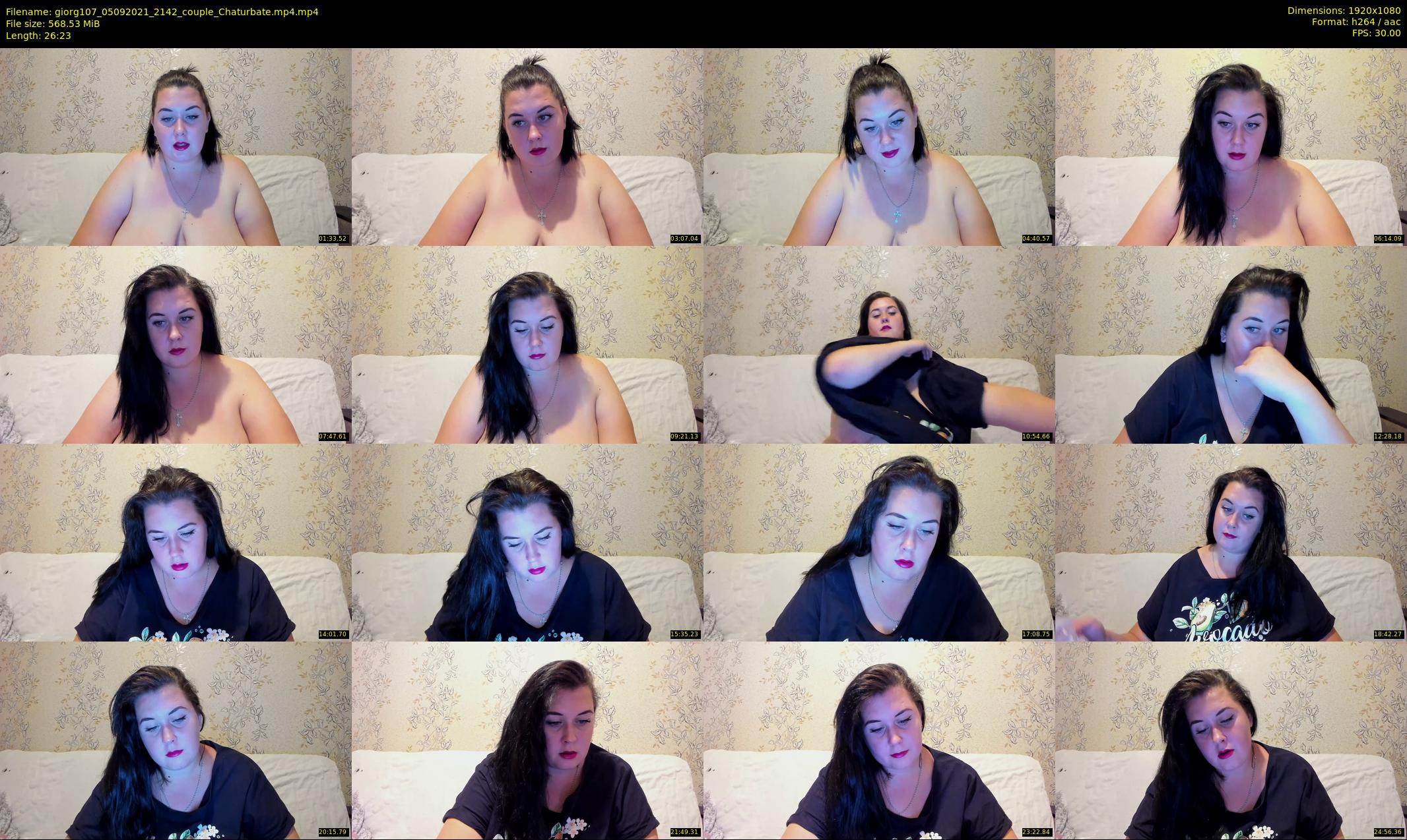 giorg107 — 27 minute Chaturbate couple cam show recording, 1080p, Sep 5, 2021