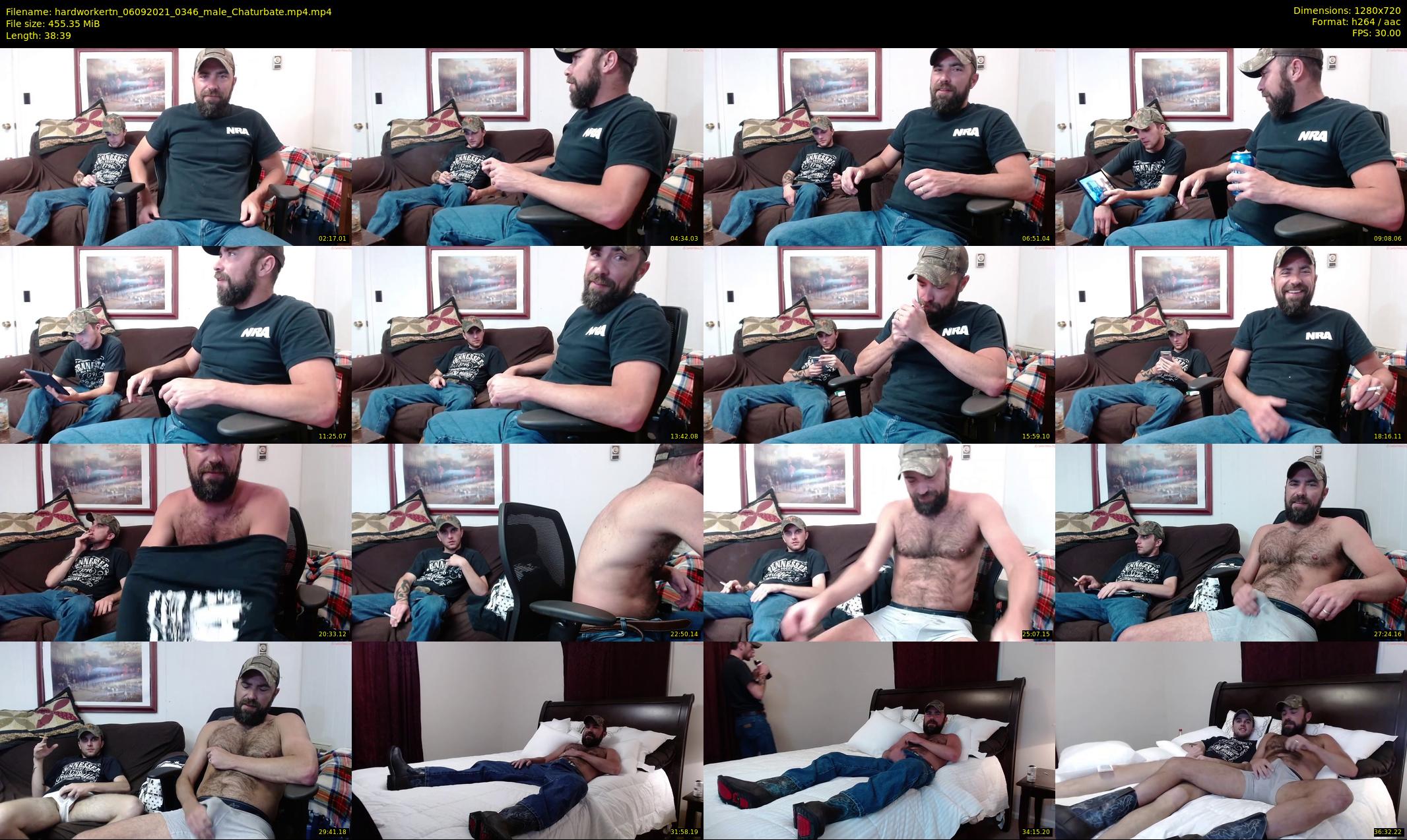 hardworkertn — 39 minute Chaturbate male cam show recording, 720p, Sep 6, 2021