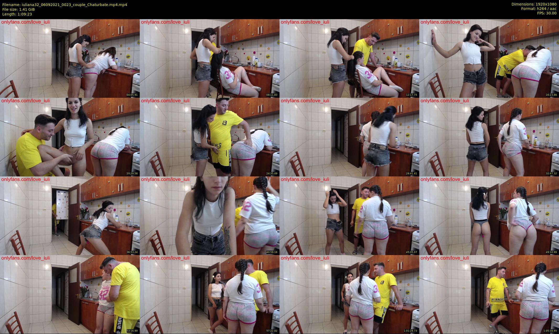 iuliana32 — 70 minute Chaturbate couple cam show recording, 1080p, Sep 6, 2021