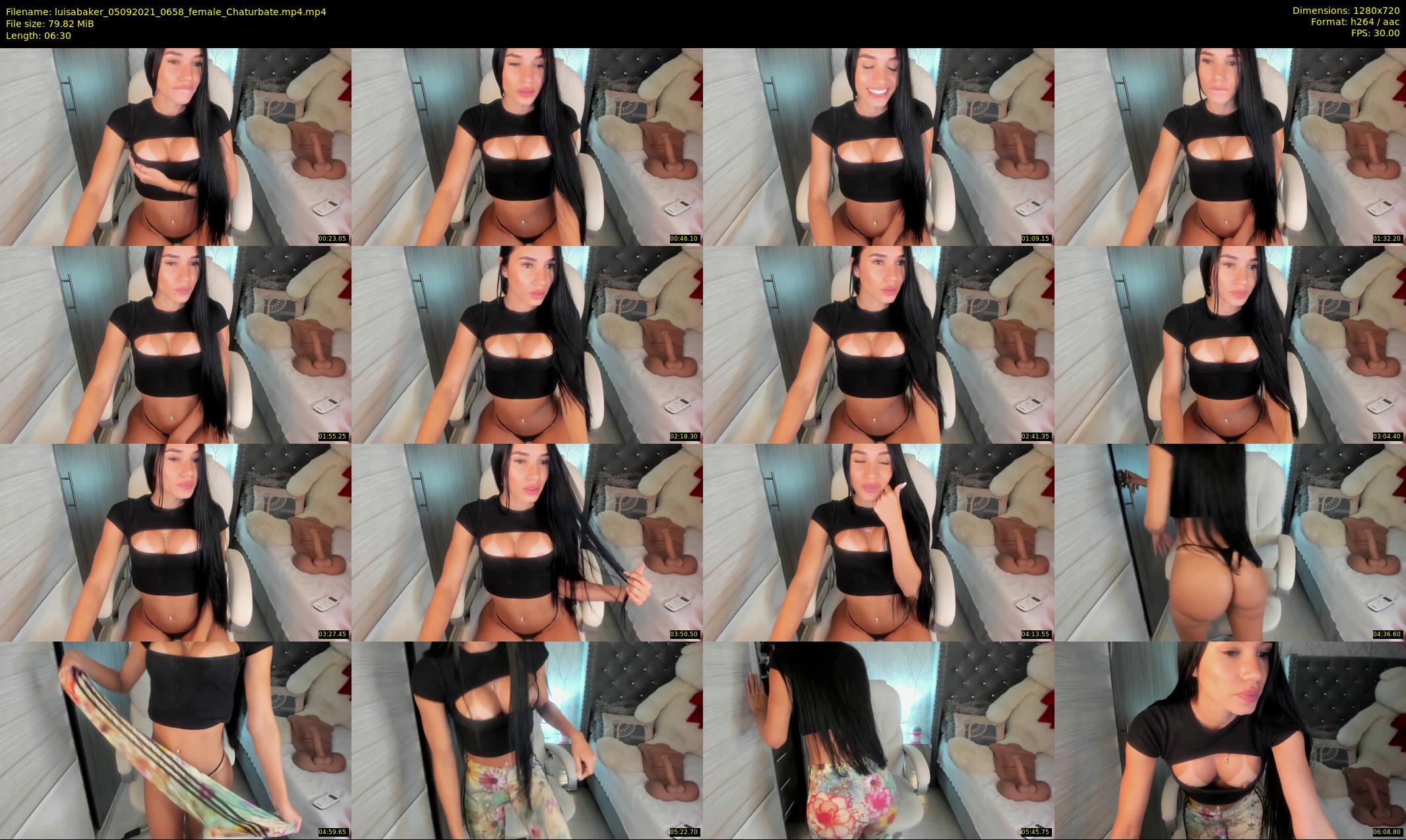 luisabaker — 7 minute Chaturbate female cam show recording, 720p, Sep 5, 2021