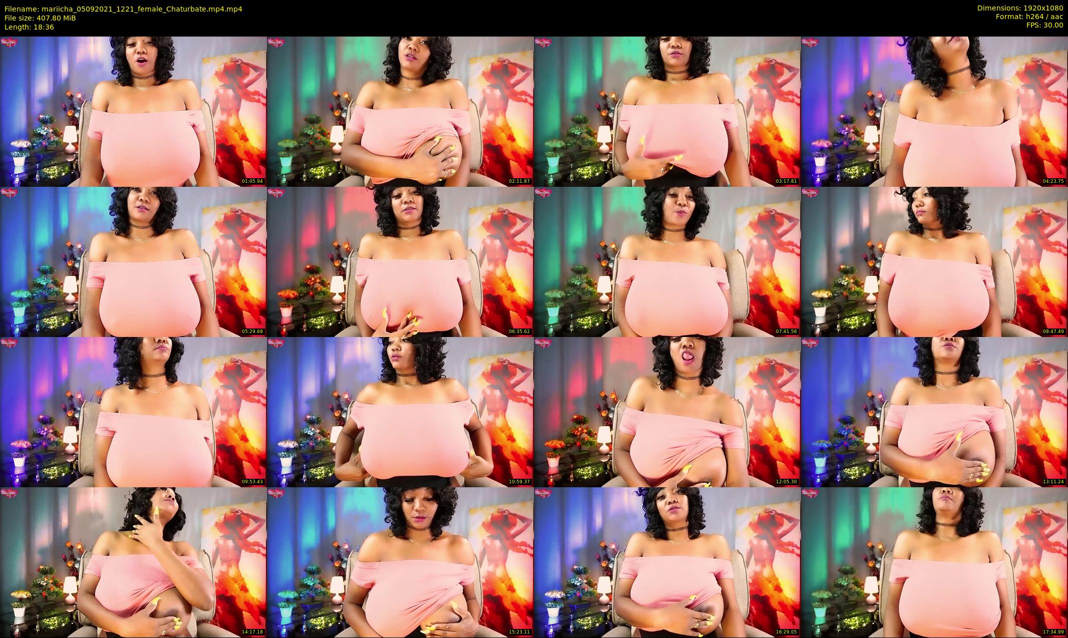 mariicha — 19 minute Chaturbate female cam show recording, 1080p, Sep 5, 2021