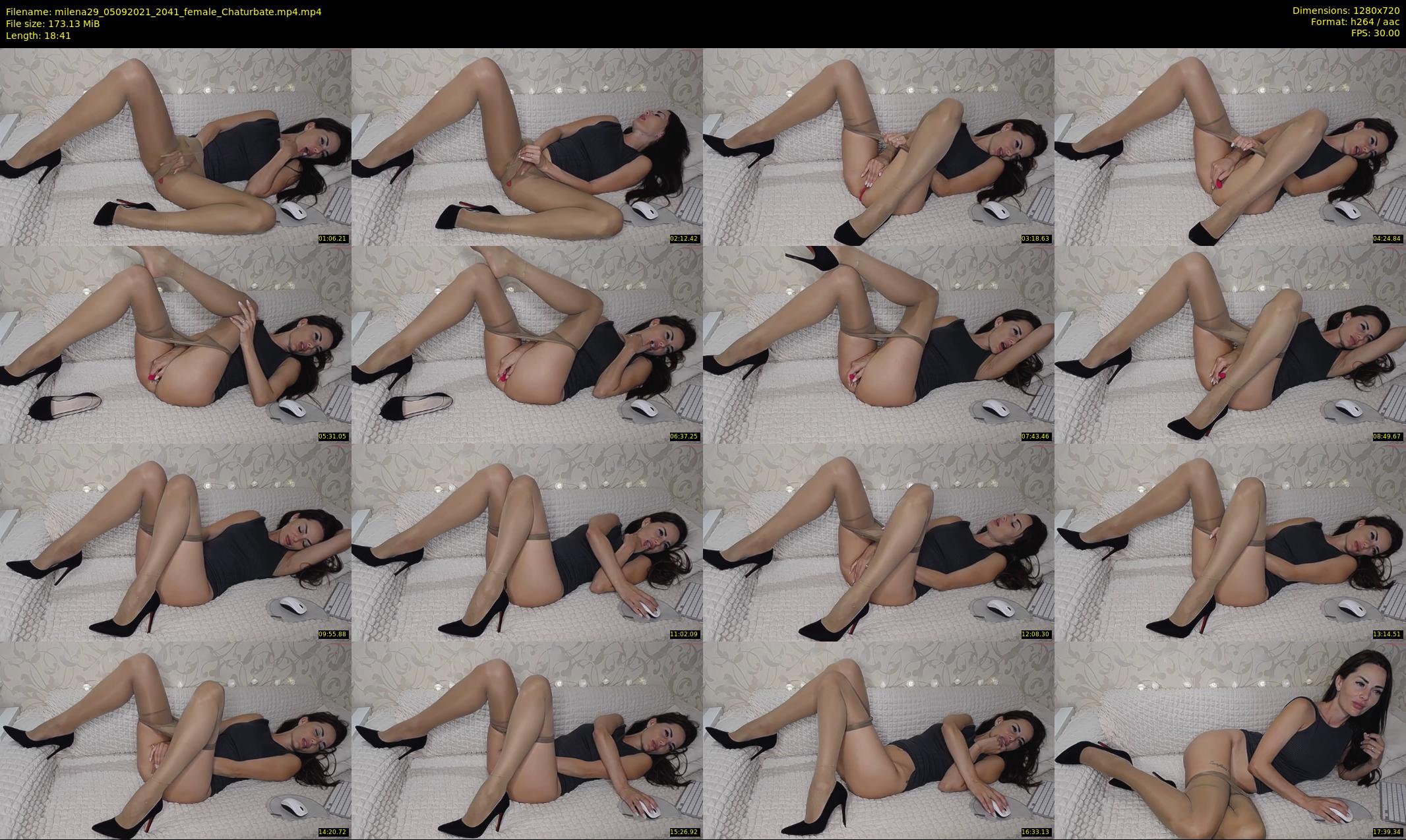 milena29 — 19 minute Chaturbate female cam show recording, 720p, Sep 5, 2021