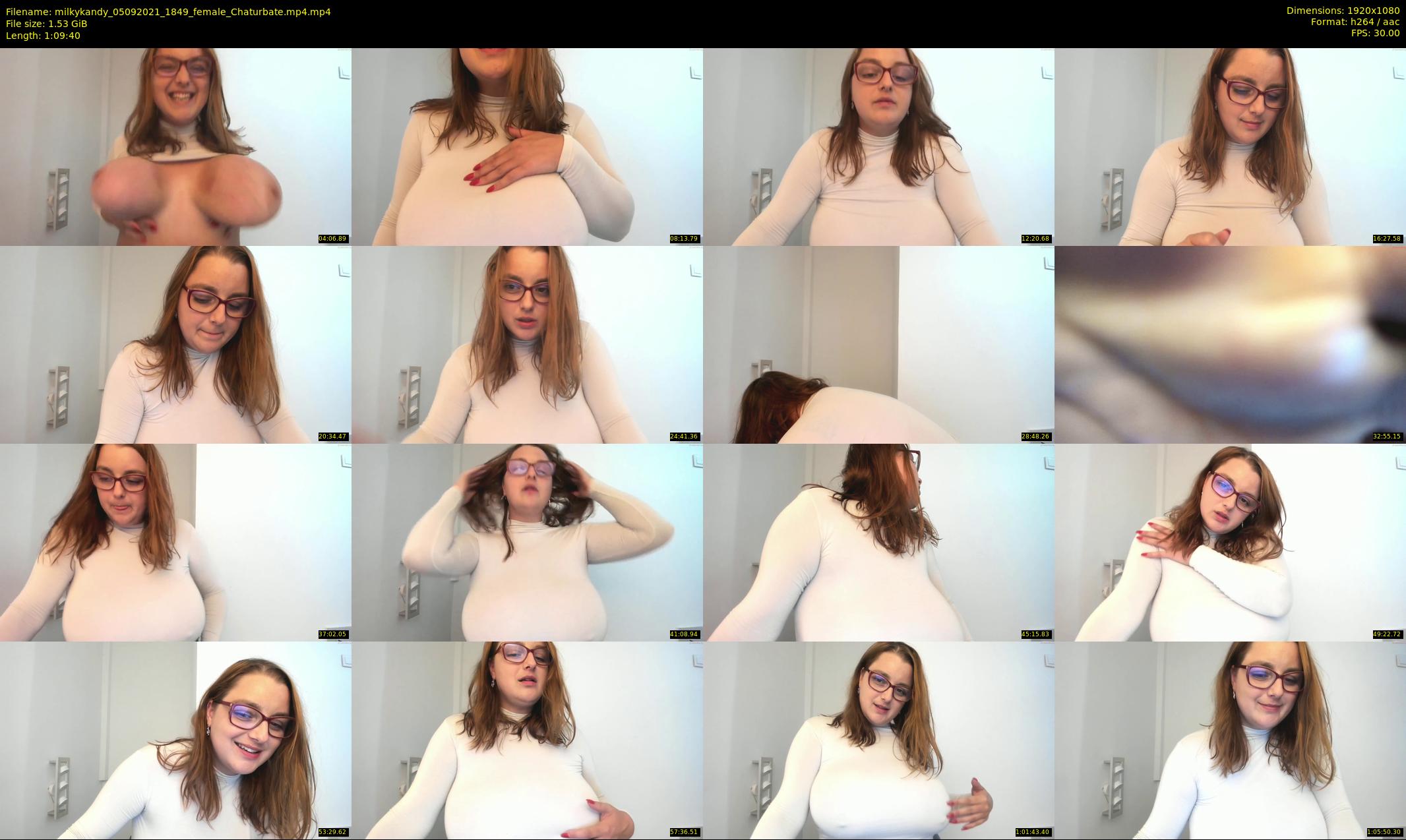 milkykandy — 70 minute Chaturbate female cam show recording, 1080p, Sep 5, 2021