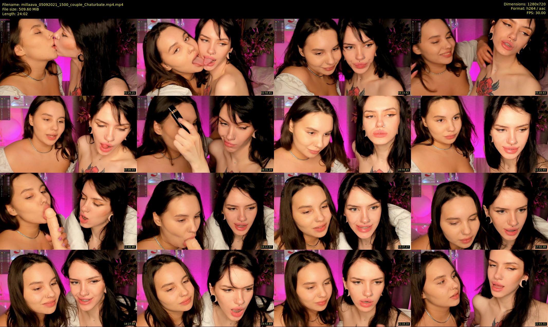 millaava — 25 minute Chaturbate female cam show recording, 720p, Sep 5, 2021