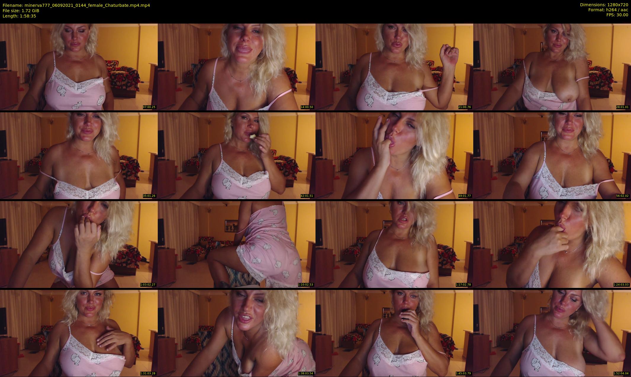 minerva777 — 119 minute Chaturbate female cam show recording, 720p, Sep 6, 2021