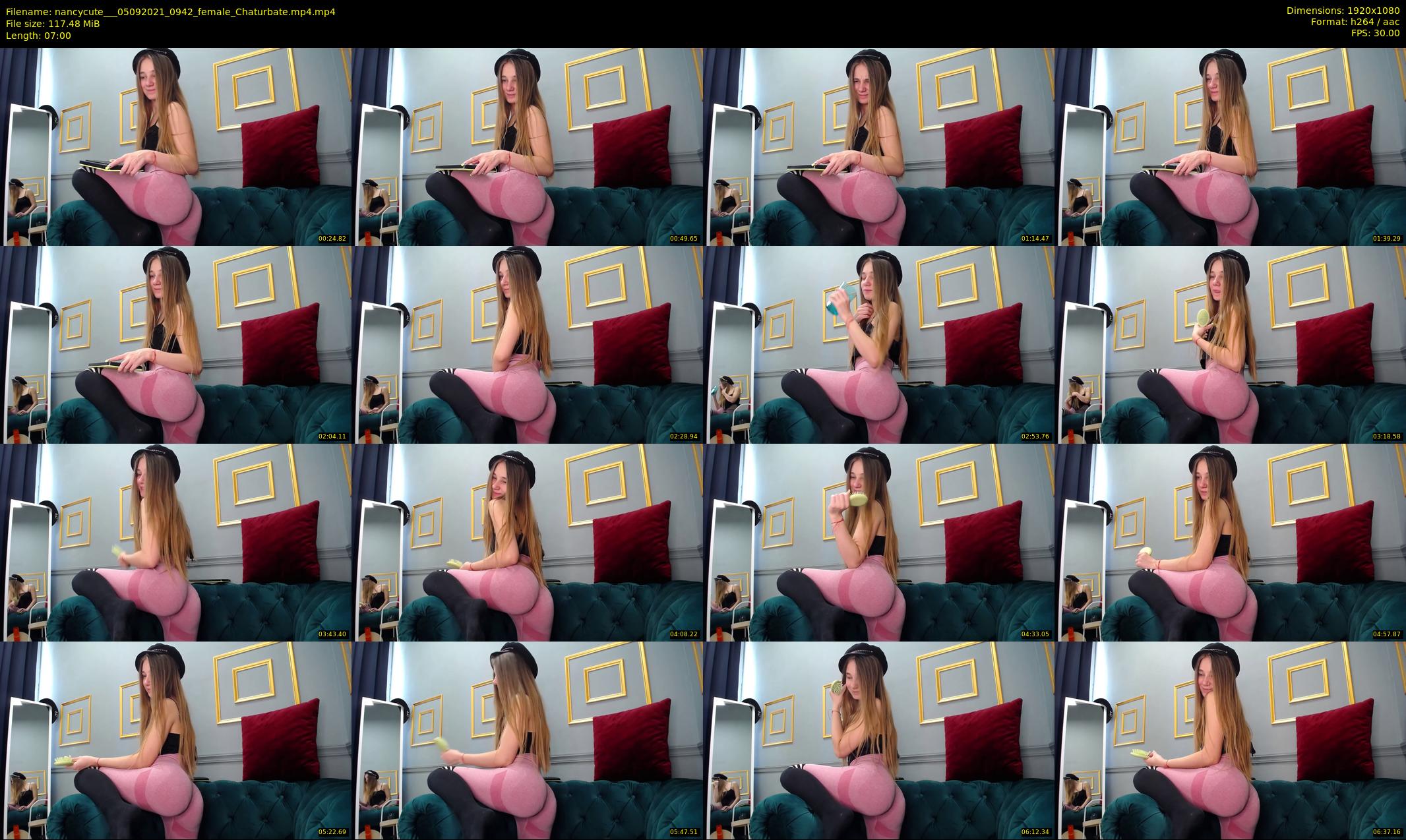 nancycute__ — 7 minute Chaturbate female cam show recording, 1080p, Sep 5, 2021