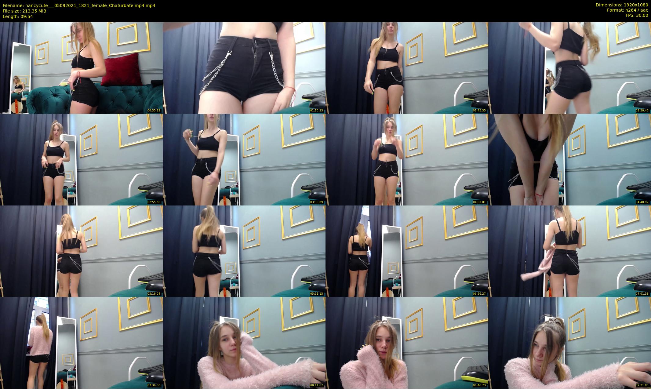 nancycute__ — 10 minute Chaturbate female cam show recording, 1080p, Sep 5, 2021