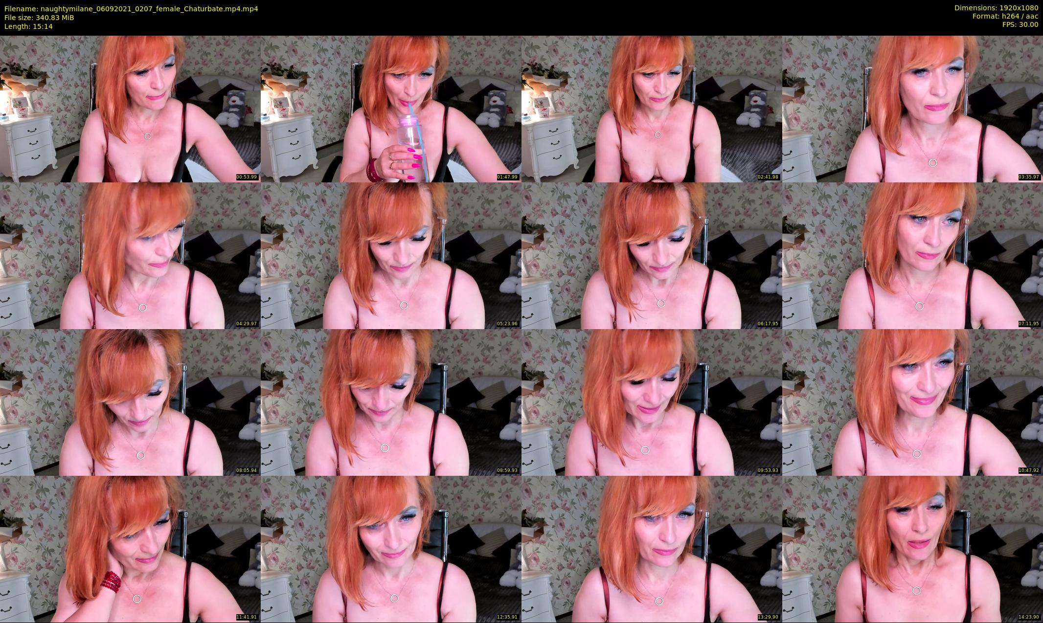 naughtymilane — 16 minute Chaturbate female cam show recording, 1080p, Sep 6, 2021