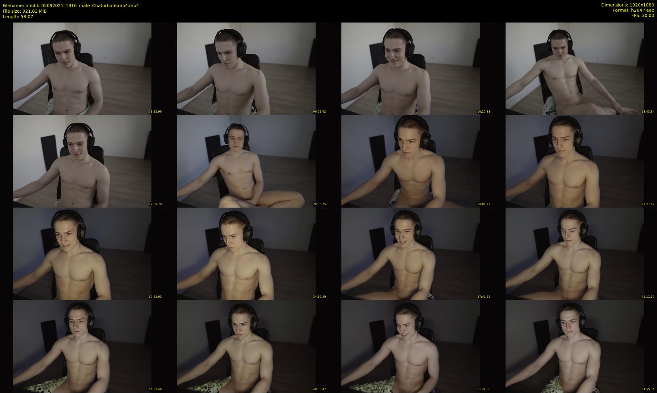 nfeibk — 59 minute Chaturbate male cam show recording, 1080p, Sep 5, 2021