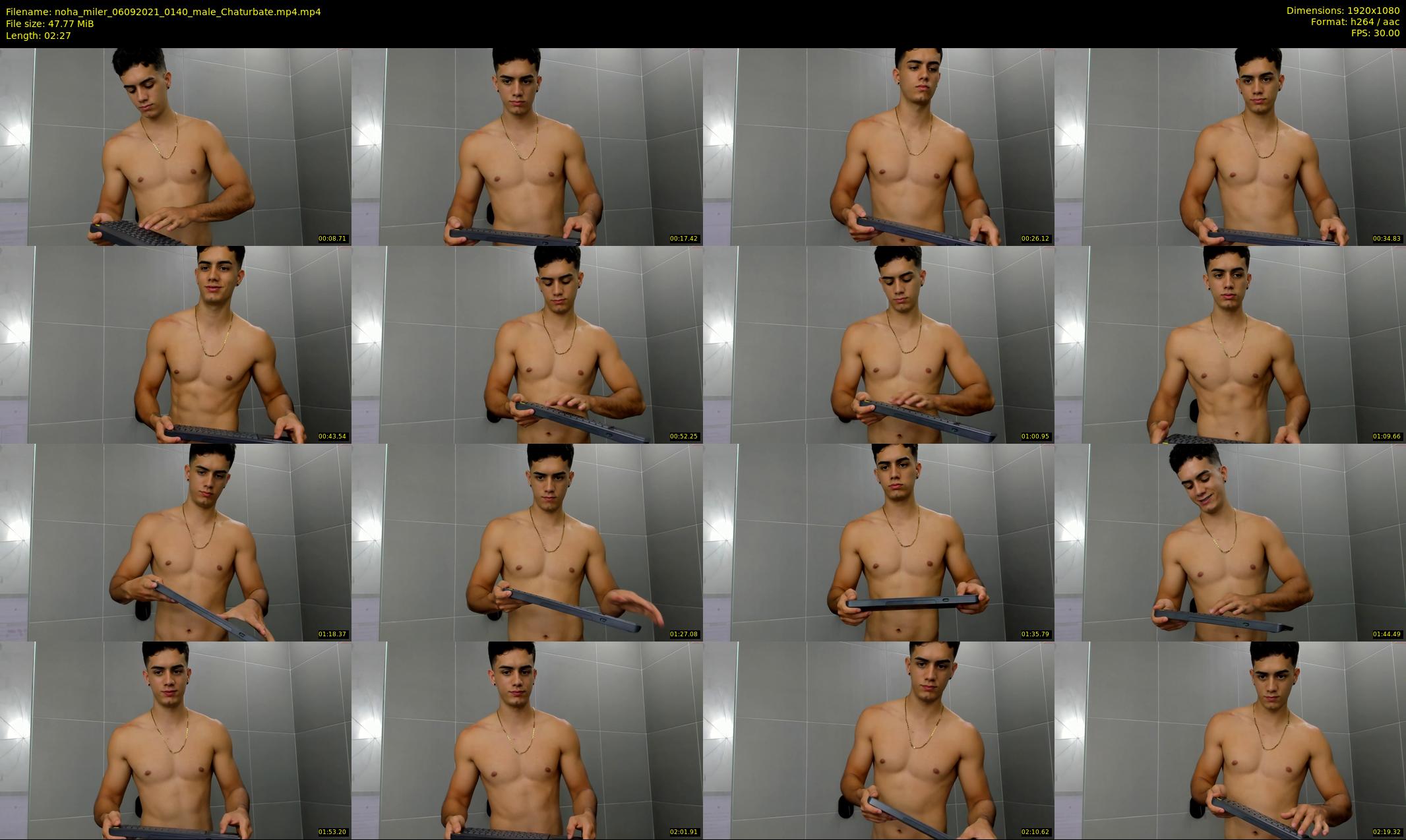 noha_miler — 3 minute Chaturbate male cam show recording, 1080p, Sep 6, 2021