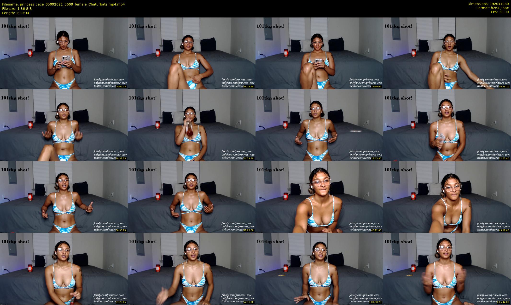 princess_cece — 70 minute Chaturbate female cam show recording, 1080p, Sep 5, 2021
