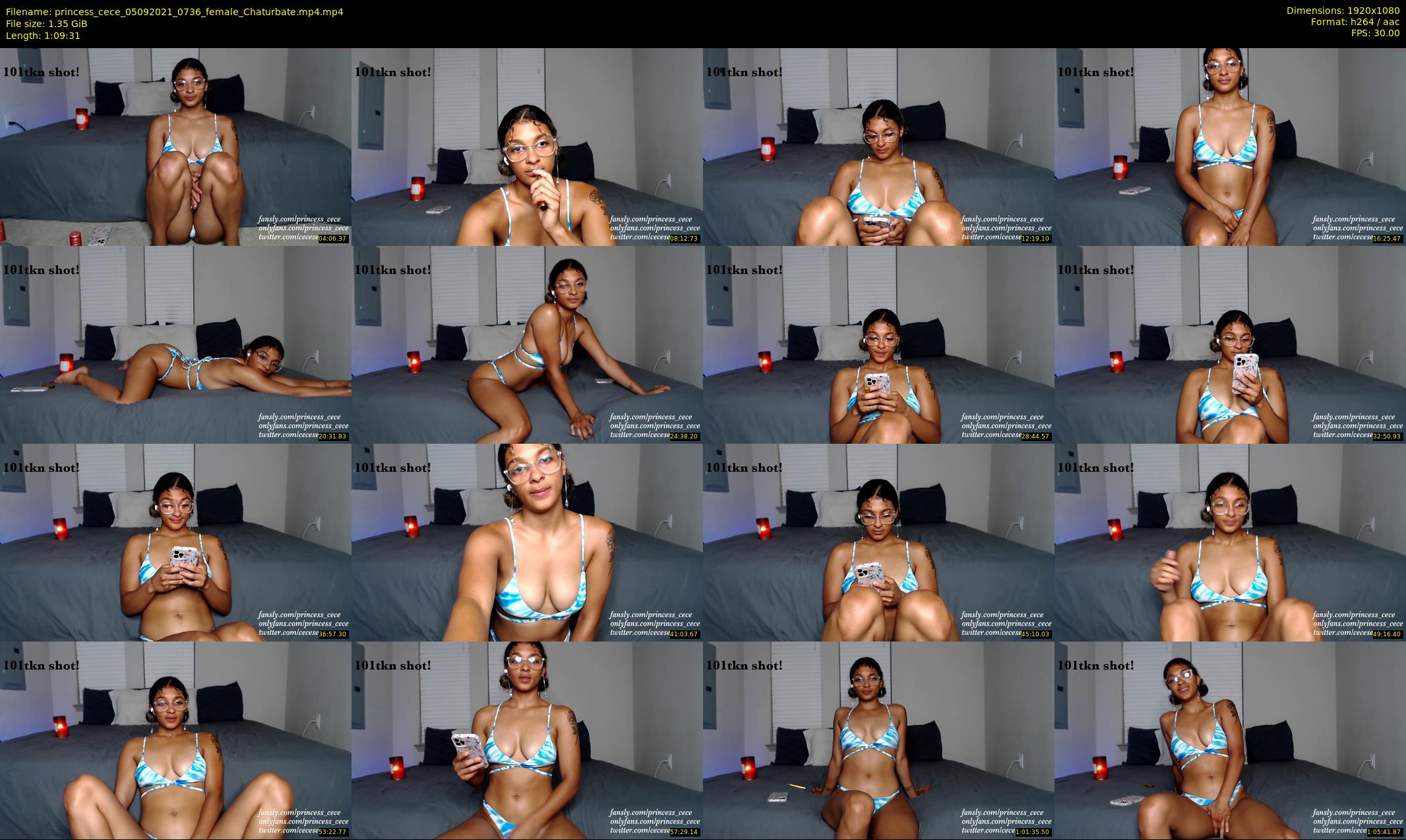 princess_cece — 70 minute Chaturbate female cam show recording, 1080p, Sep 5, 2021
