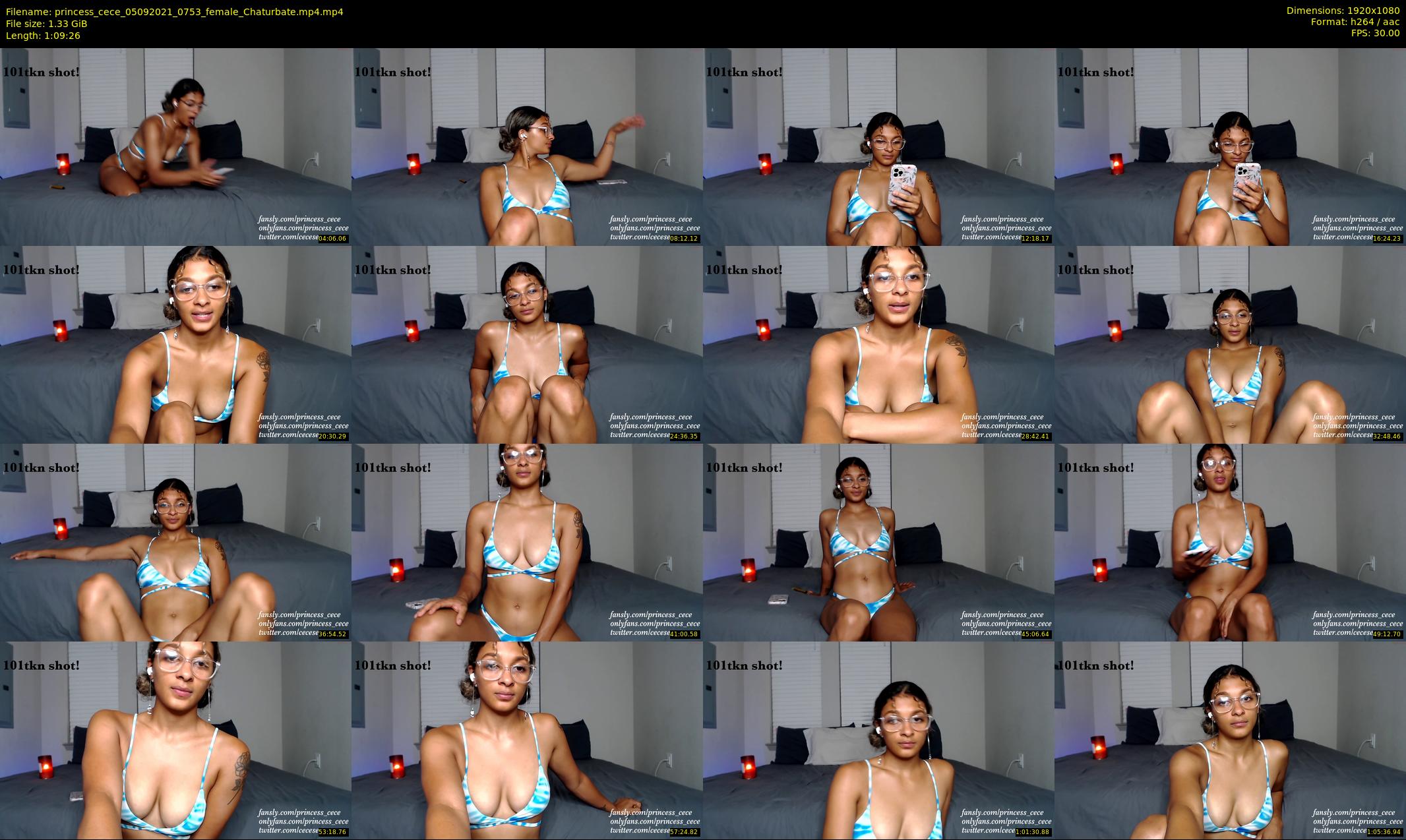 princess_cece — 70 minute Chaturbate female cam show recording, 1080p, Sep 5, 2021