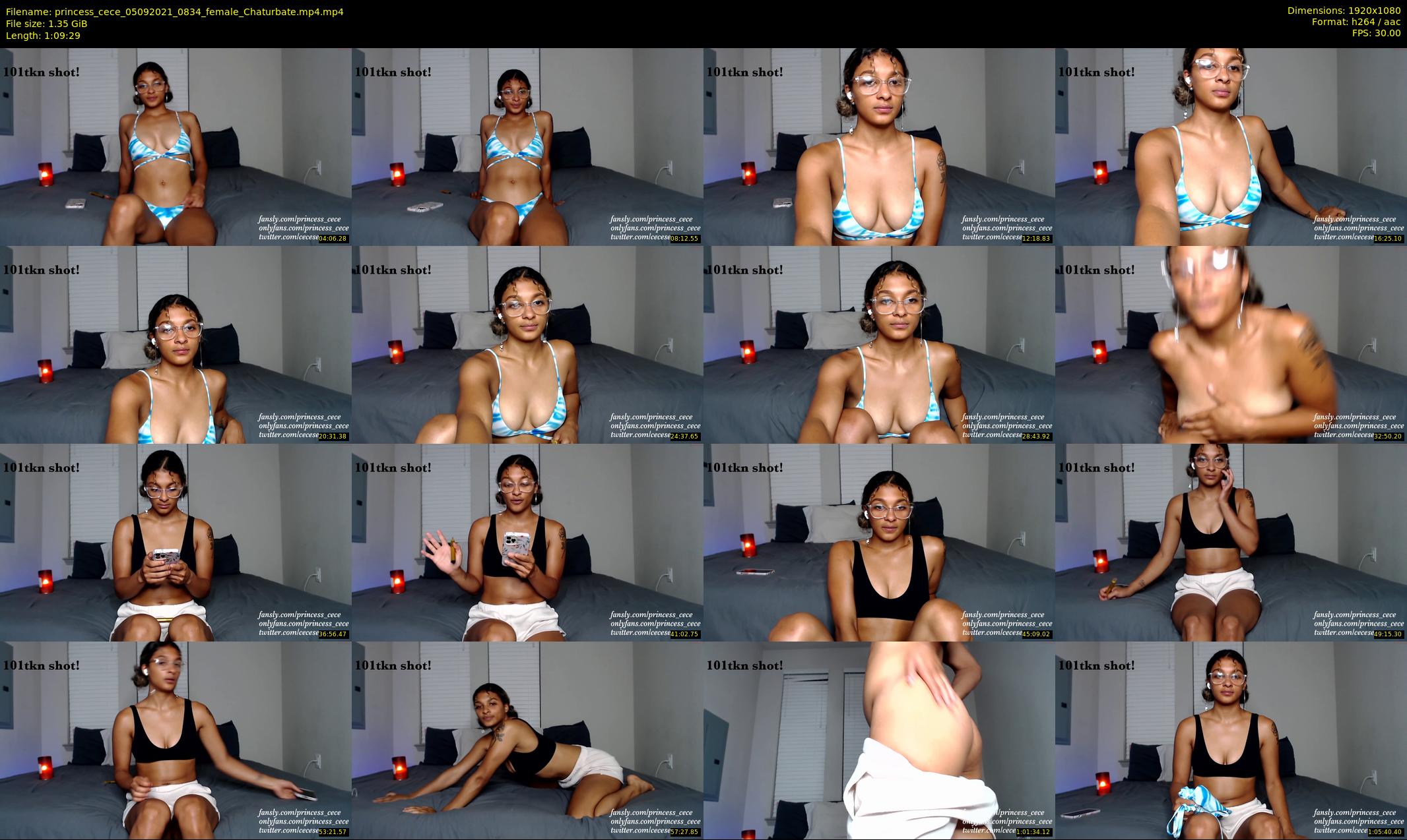 princess_cece — 70 minute Chaturbate female cam show recording, 1080p, Sep 5, 2021