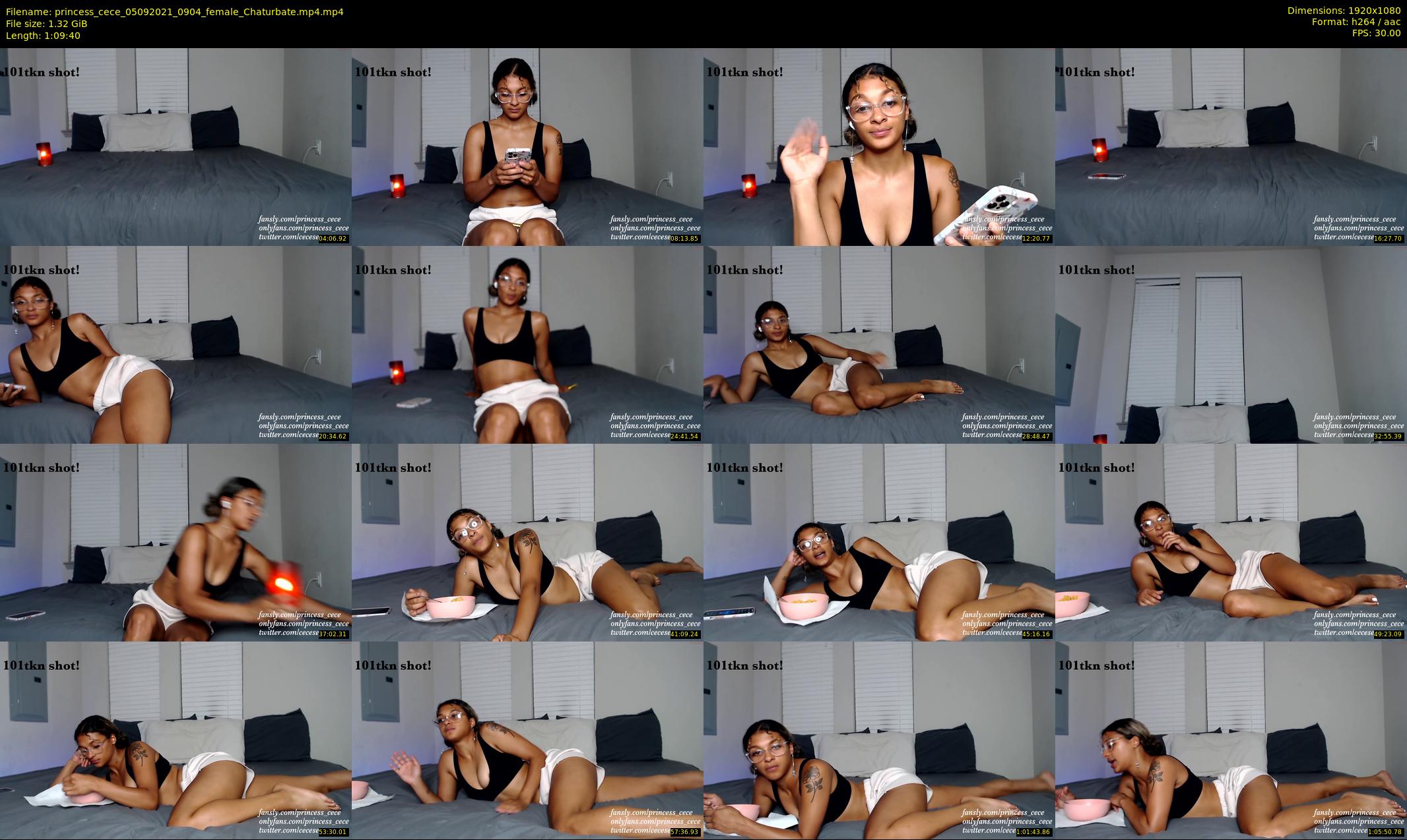 princess_cece — 70 minute Chaturbate female cam show recording, 1080p, Sep 5, 2021