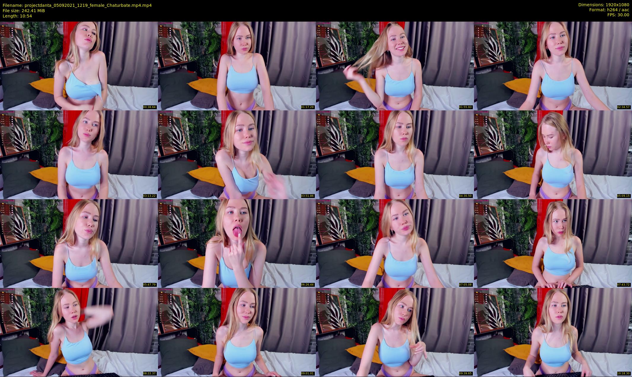 projectdanta — 11 minute Chaturbate female cam show recording, 1080p, Sep 5, 2021