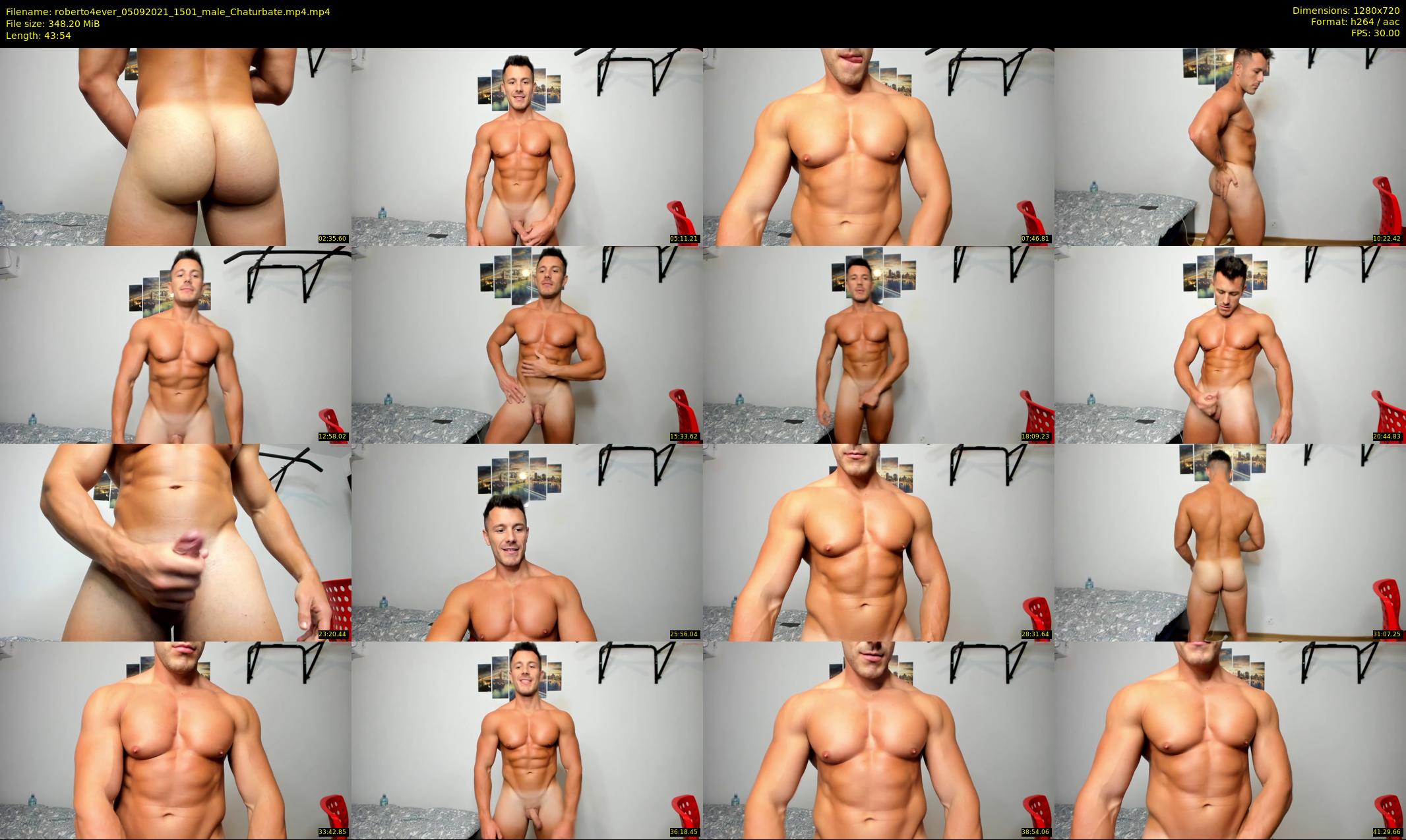 roberto4ever — 44 minute Chaturbate male cam show recording, 720p, Sep 5, 2021