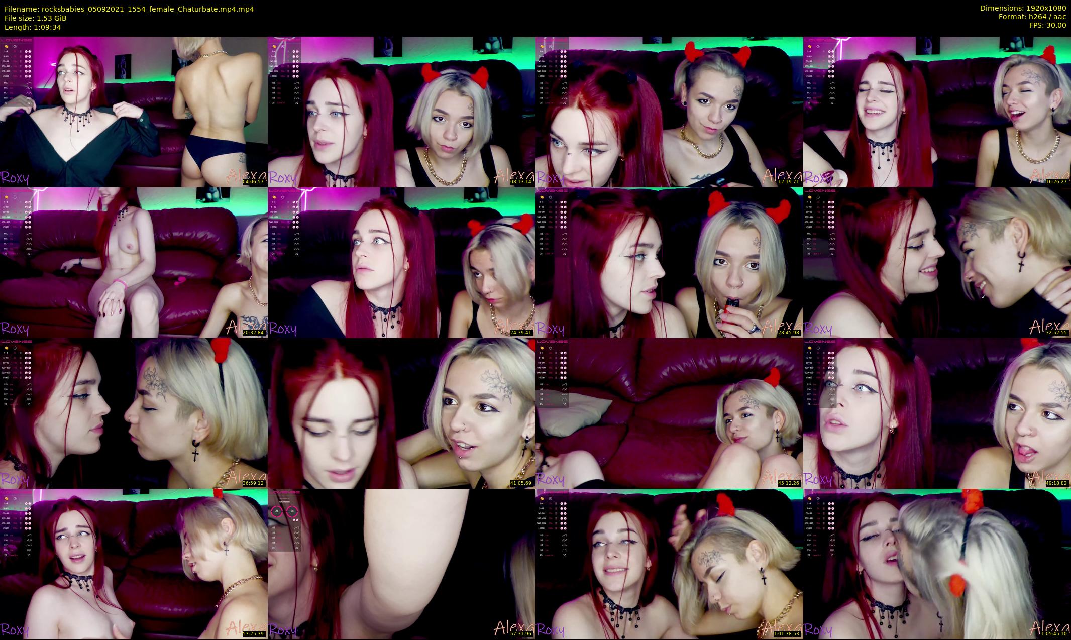 rocksbabies — 70 minute Chaturbate female cam show recording, 1080p, Sep 5, 2021