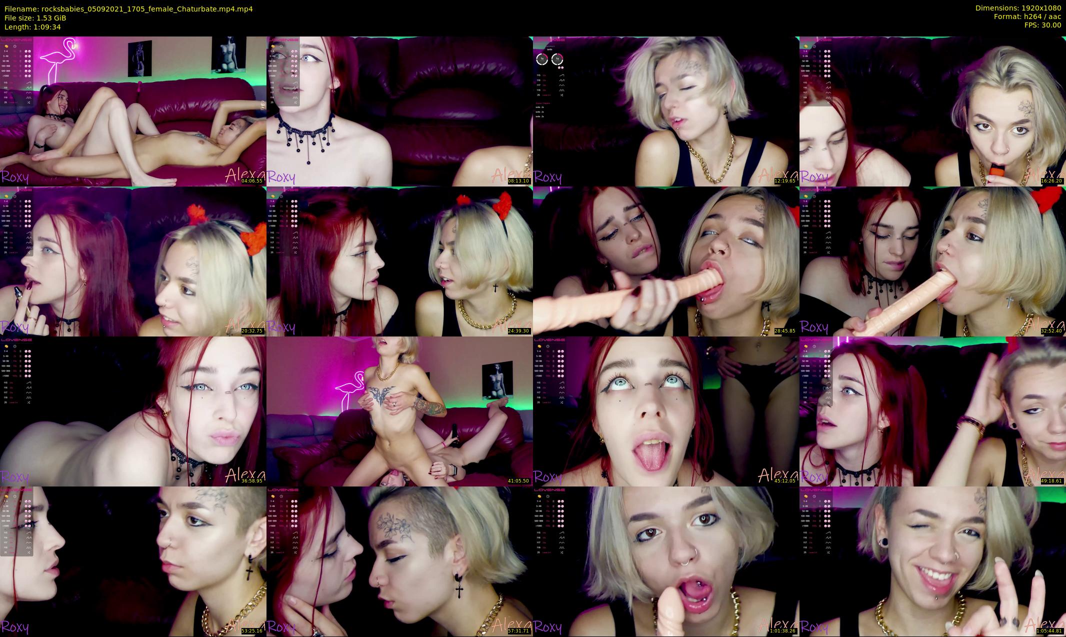 rocksbabies — 70 minute Chaturbate female cam show recording, 1080p, Sep 5, 2021