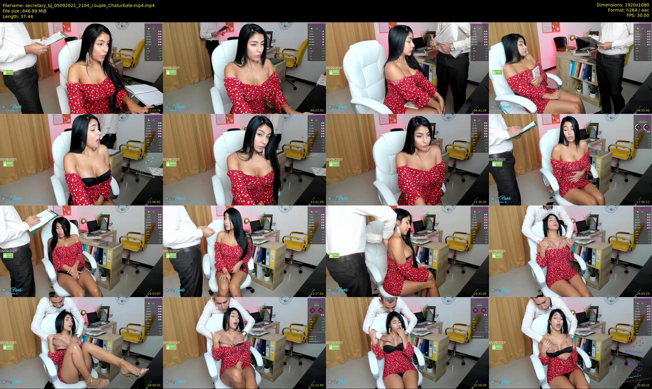 secretary_bj — 38 minute Chaturbate couple cam show recording, 1080p, Sep 5, 2021