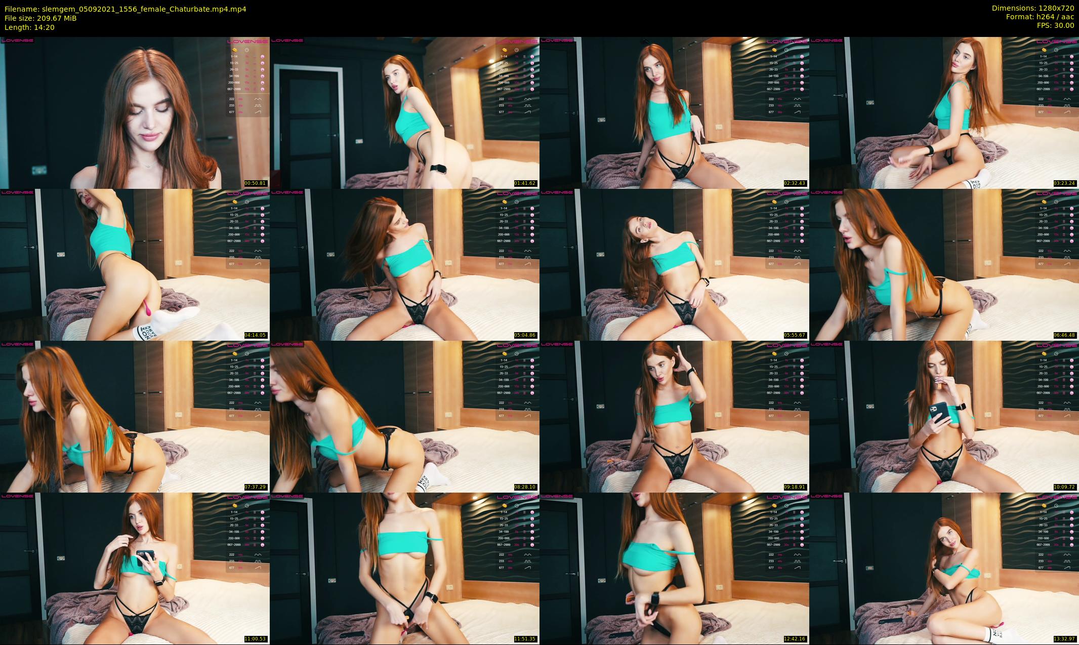 slemgem — 15 minute Chaturbate couple cam show recording, 720p, Sep 5, 2021