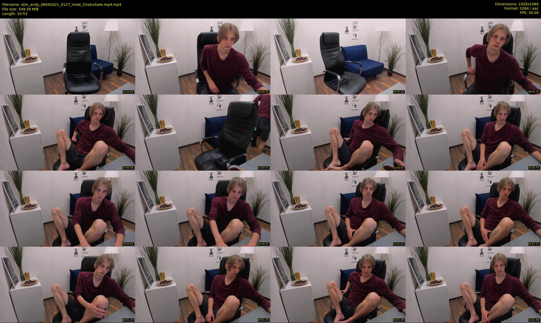 slim_andy — 34 minute Chaturbate male cam show recording, 1080p, Sep 6, 2021