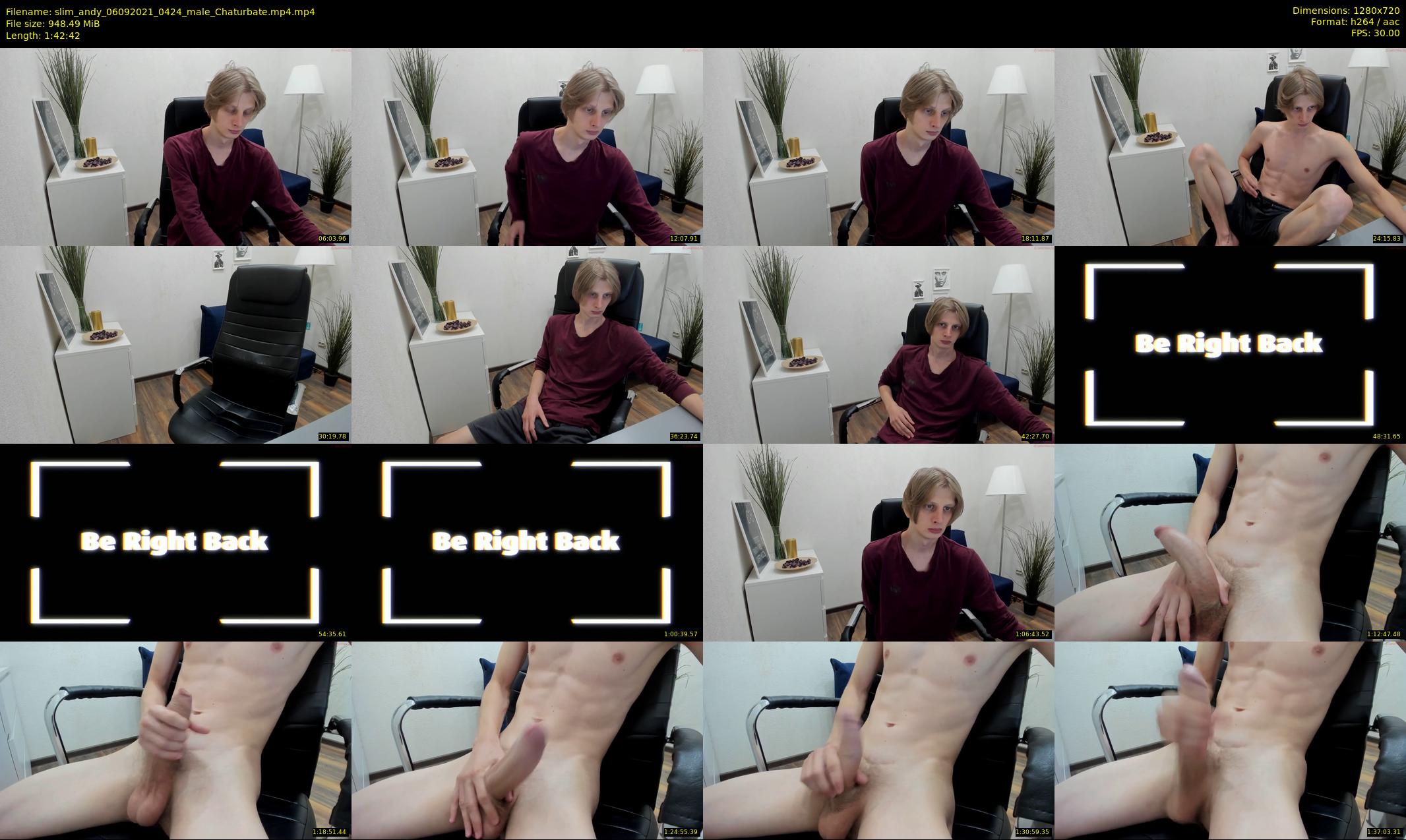 slim_andy — 103 minute Chaturbate male cam show recording, 720p, Sep 6, 2021