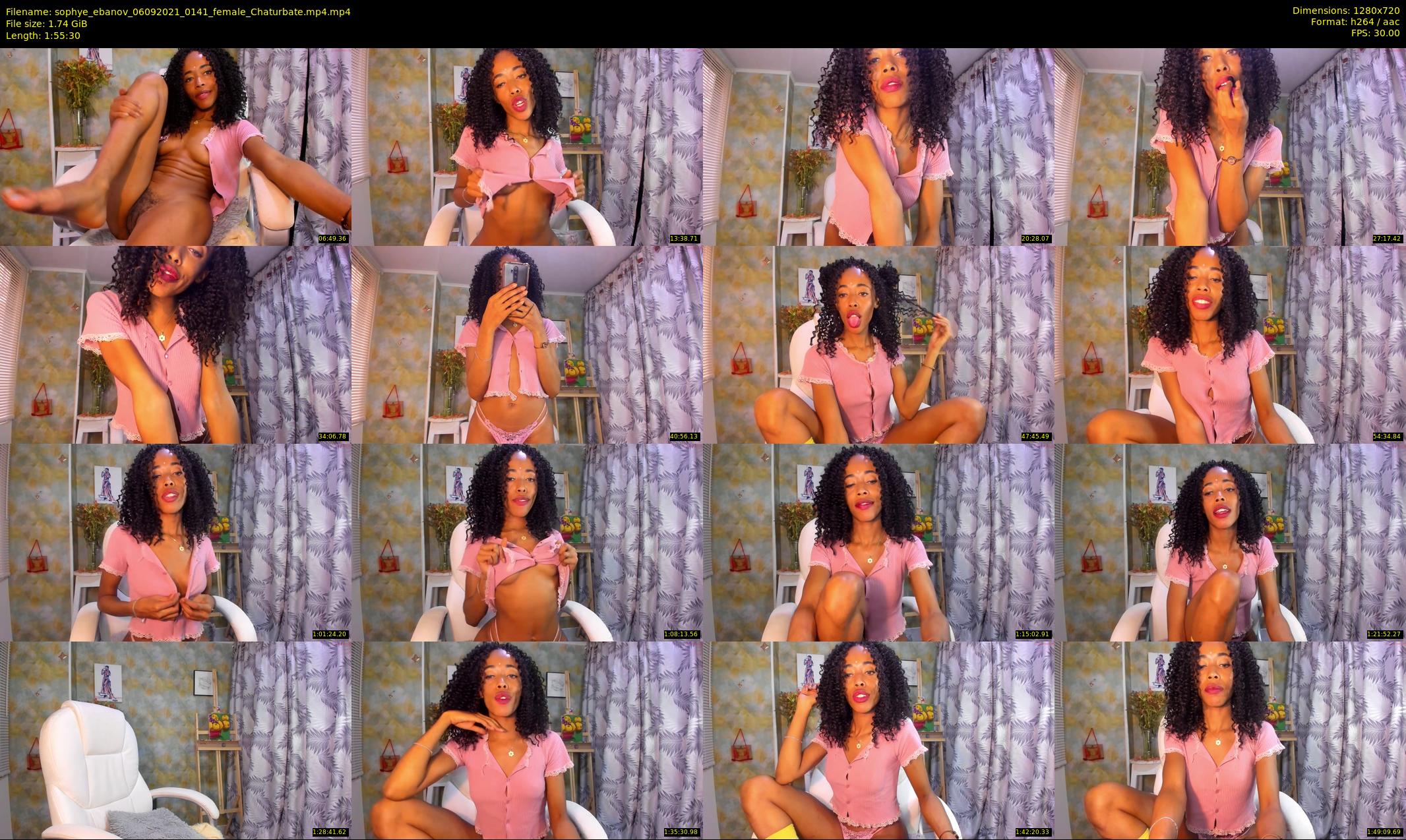 sophye_ebanov — 116 minute Chaturbate female cam show recording, 720p, Sep 6, 2021