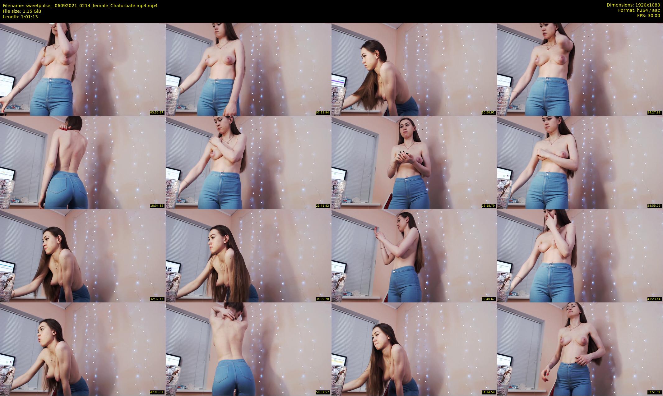 sweetpulse_ — 62 minute Chaturbate female cam show recording, 1080p, Sep 6, 2021