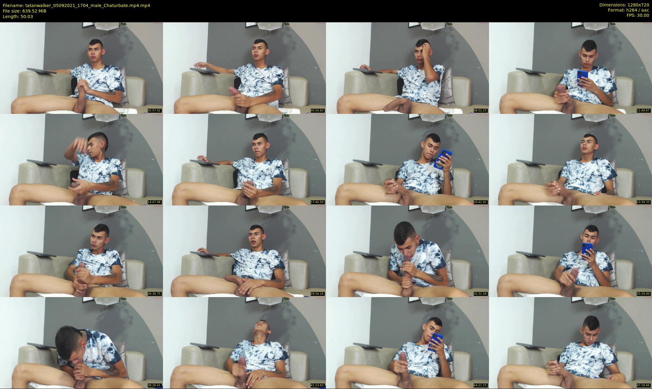 tatanwalker — 51 minute Chaturbate male cam show recording, 720p, Sep 5, 2021