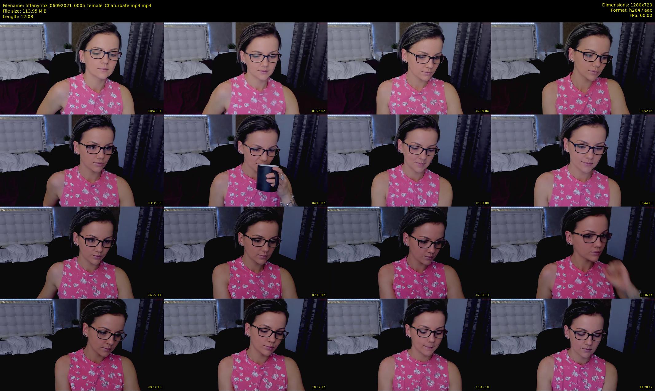 tiffanyriox — 13 minute Chaturbate female cam show recording, 720p, Sep 6, 2021