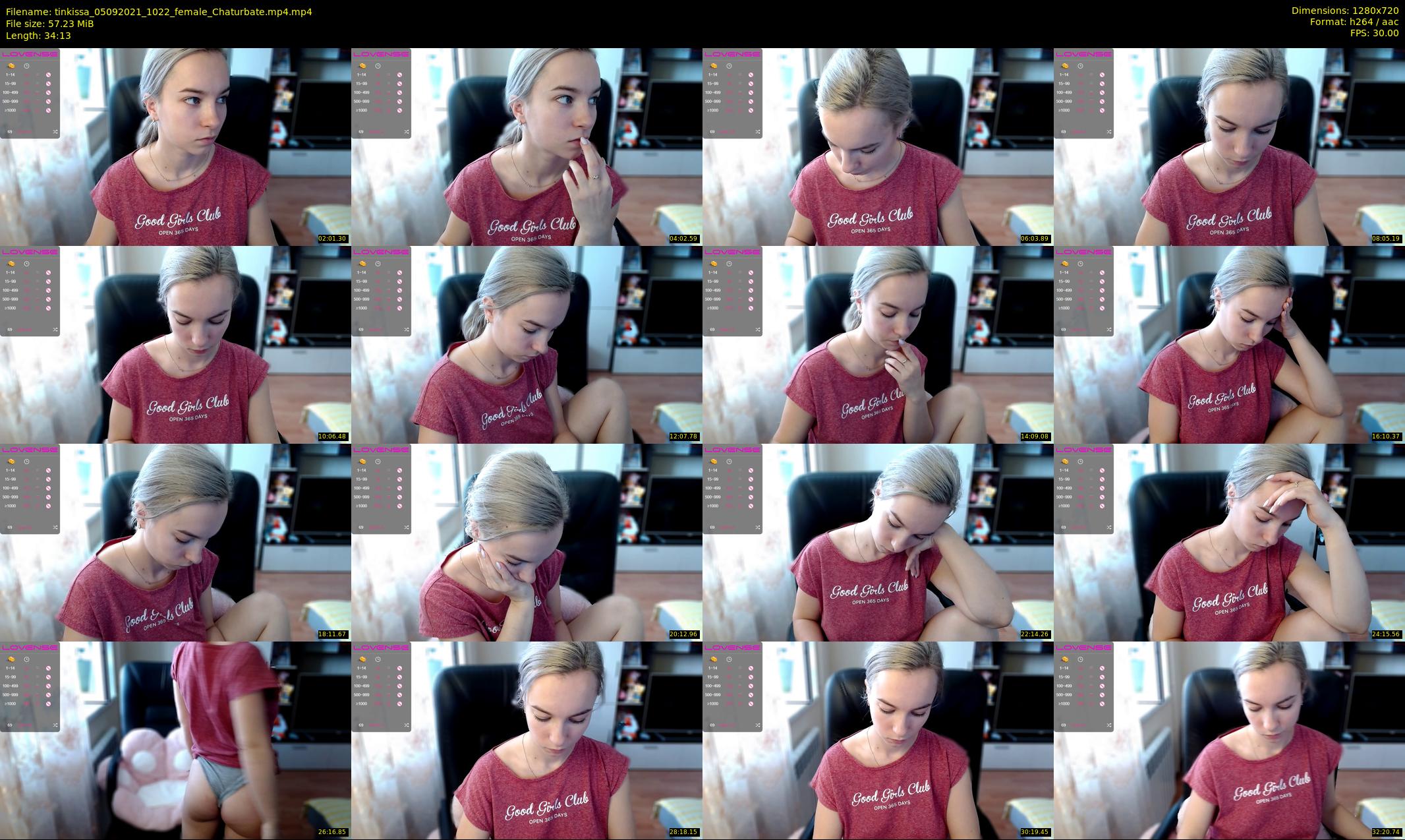 tinkissa — 35 minute Chaturbate couple cam show recording, 720p, Sep 5, 2021