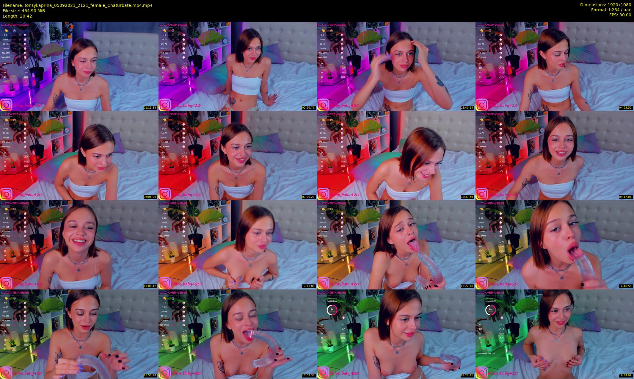 tonsykaprina — 21 minute Chaturbate couple cam show recording, 1080p, Sep 5, 2021