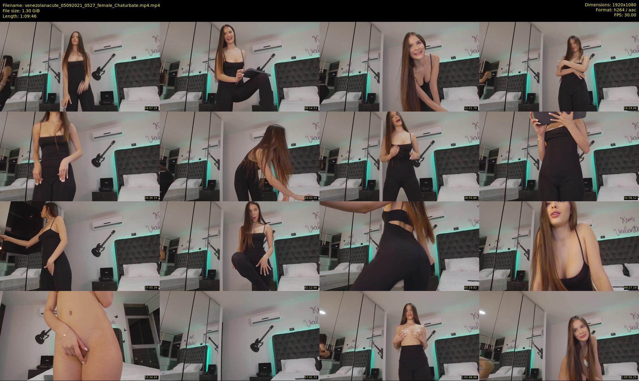 venezolanacute — 70 minute Chaturbate female cam show recording, 1080p, Sep 5, 2021