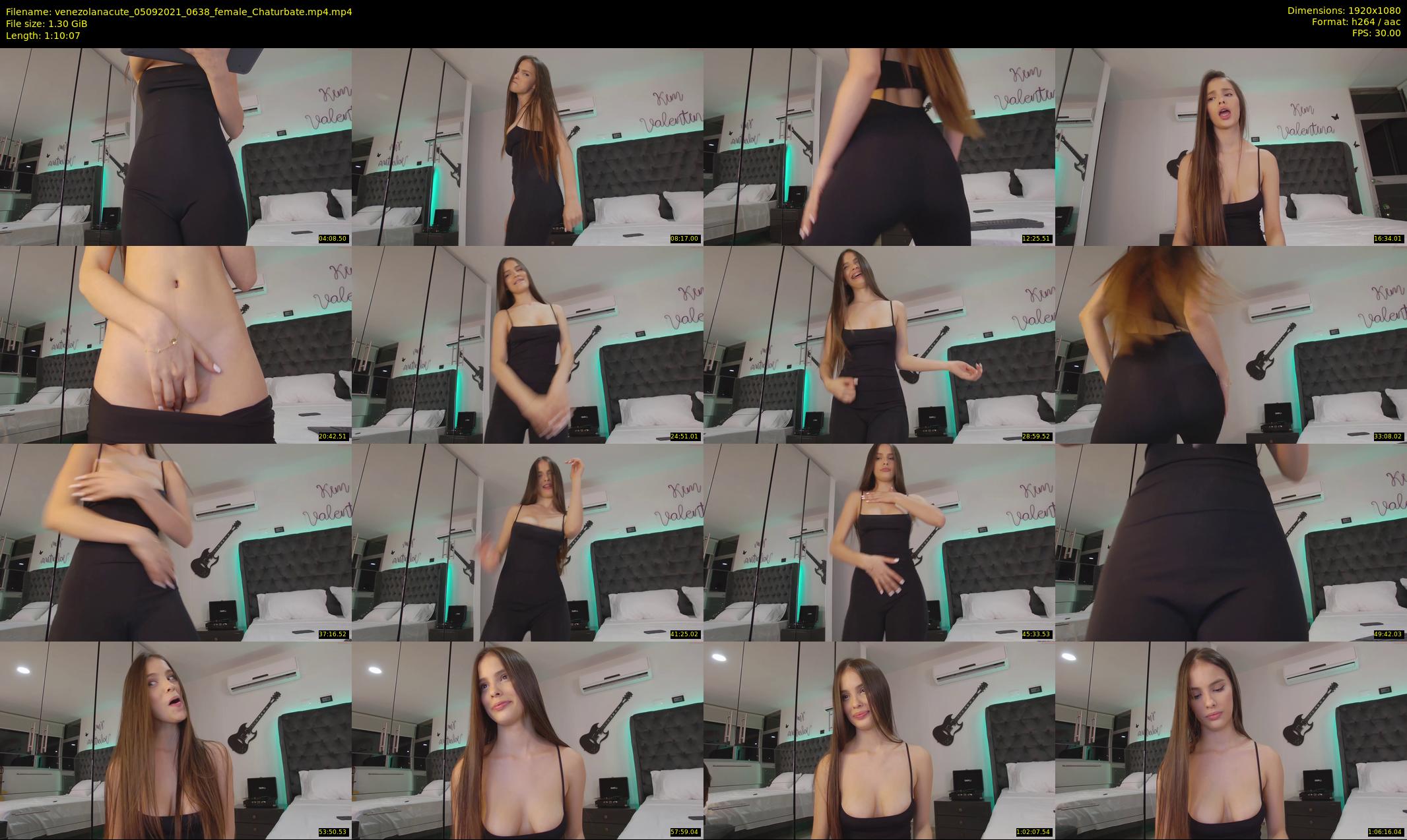 venezolanacute — 71 minute Chaturbate female cam show recording, 1080p, Sep 5, 2021