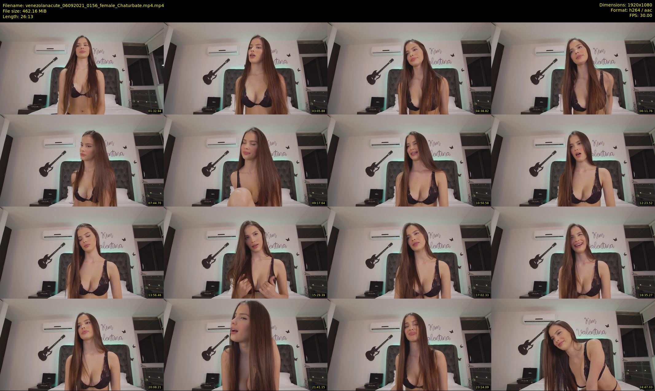 venezolanacute — 27 minute Chaturbate female cam show recording, 1080p, Sep 6, 2021