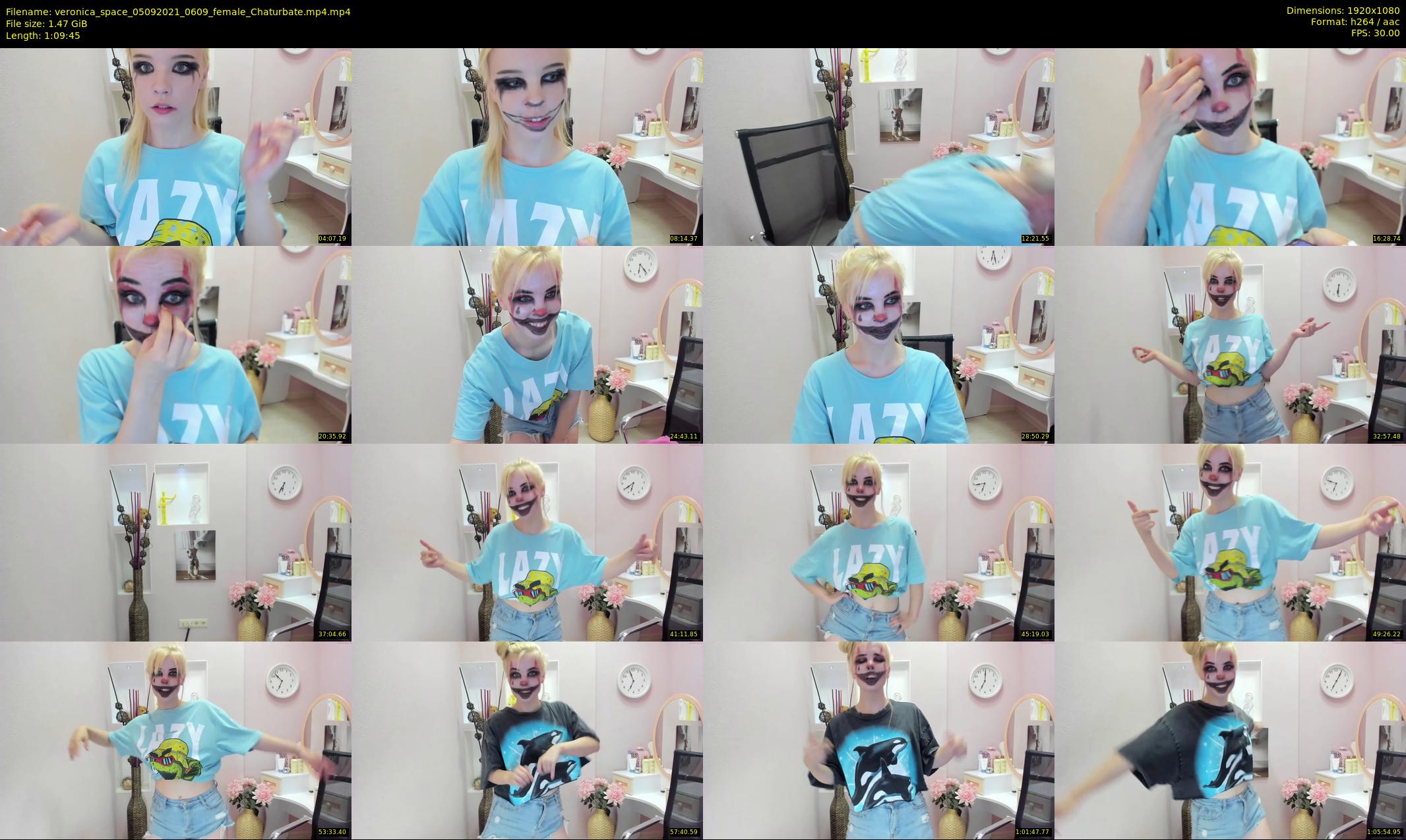 veronica_space — 70 minute Chaturbate female cam show recording, 1080p, Sep 5, 2021
