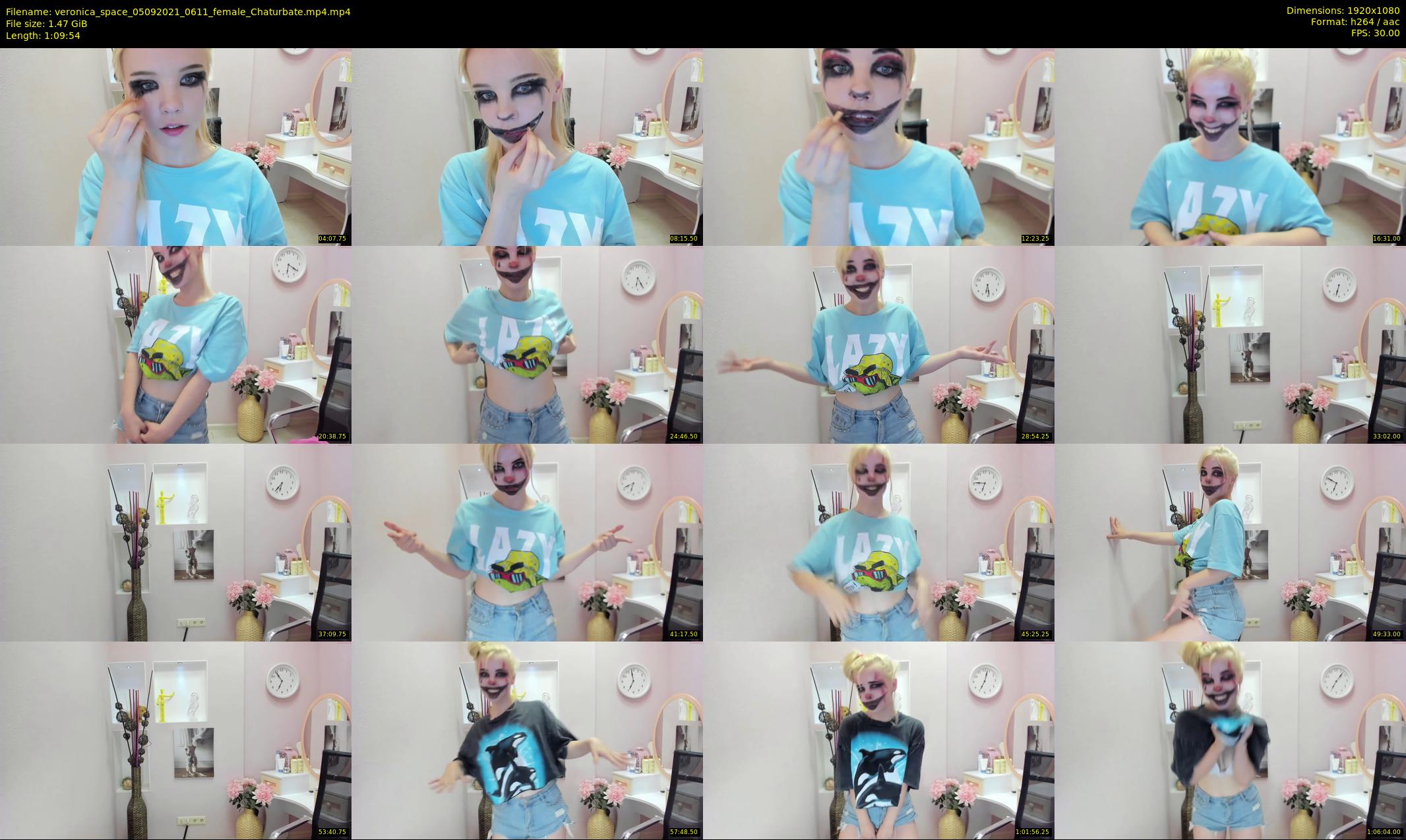 veronica_space — 70 minute Chaturbate female cam show recording, 1080p, Sep 5, 2021