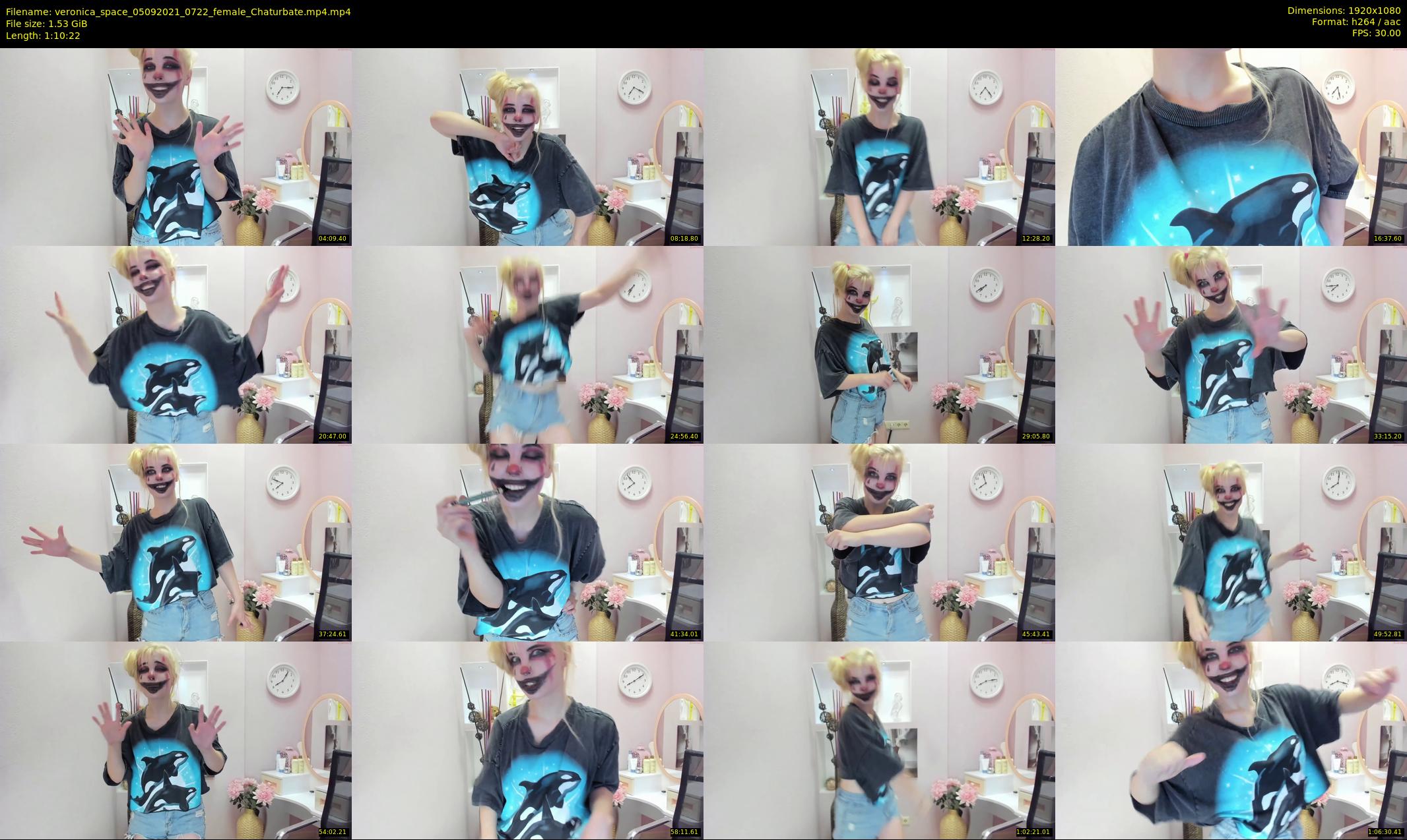 veronica_space — 71 minute Chaturbate female cam show recording, 1080p, Sep 5, 2021