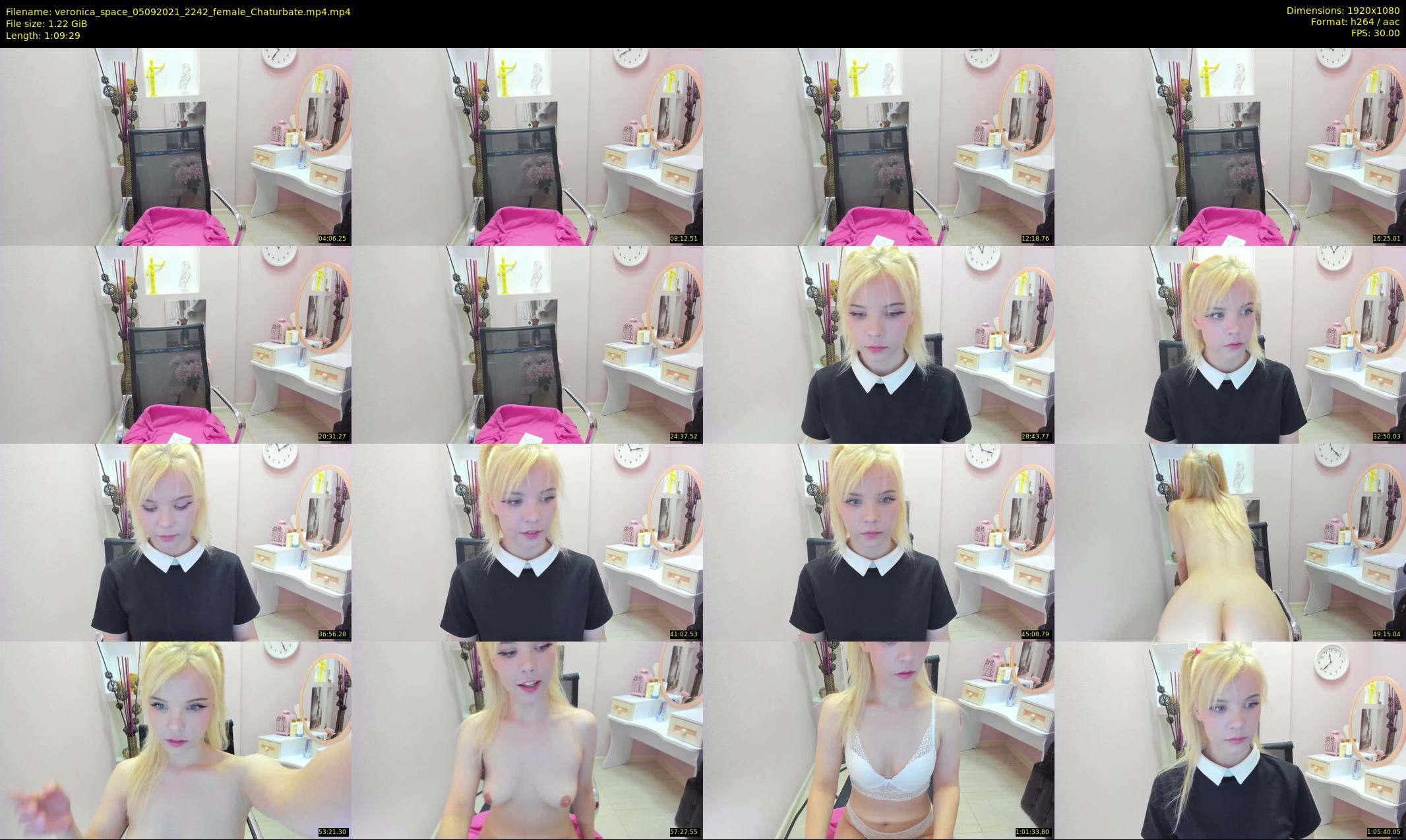 veronica_space — 70 minute Chaturbate female cam show recording, 1080p, Sep 5, 2021