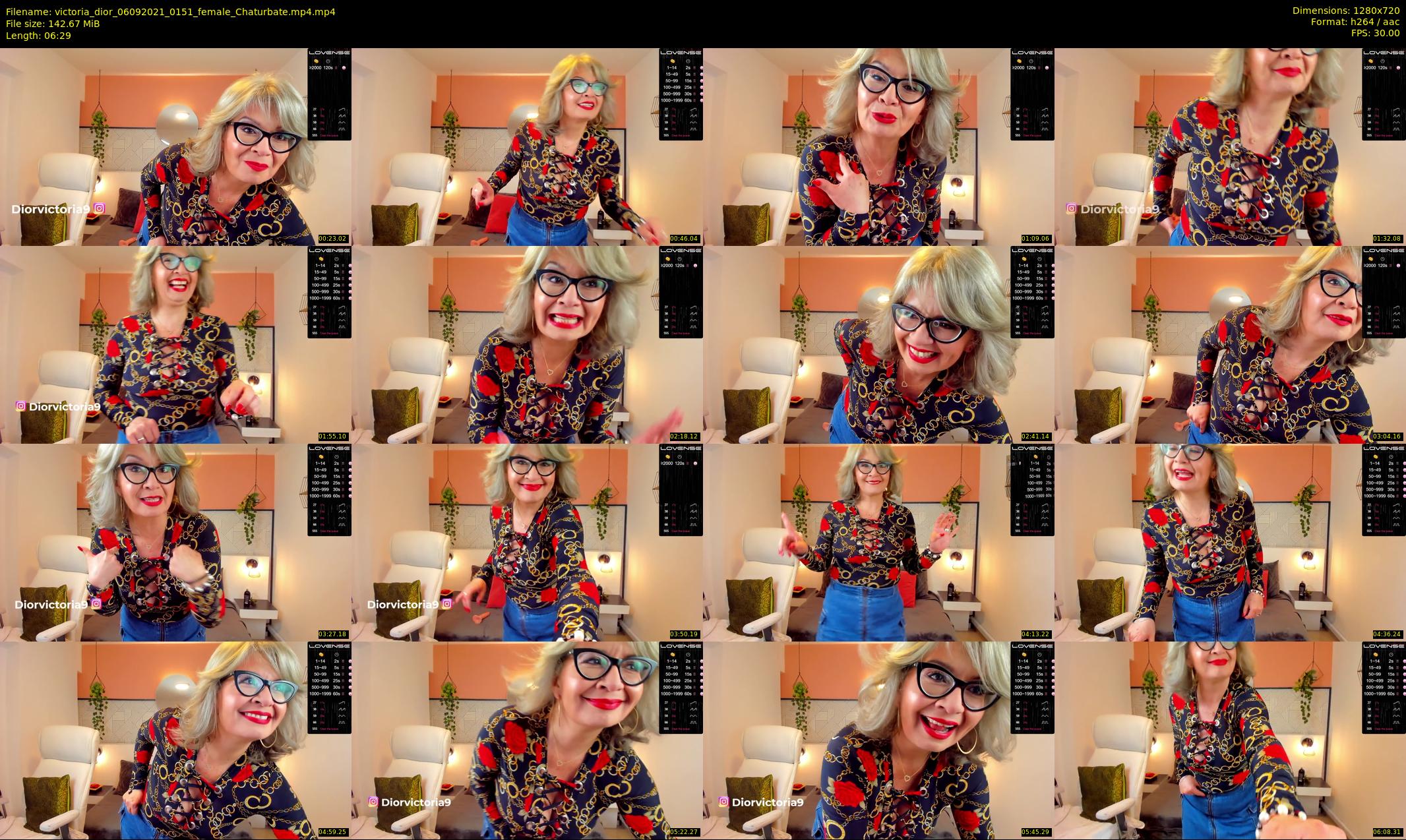 victoria_dior — 7 minute Chaturbate female cam show recording, 720p, Sep 6, 2021
