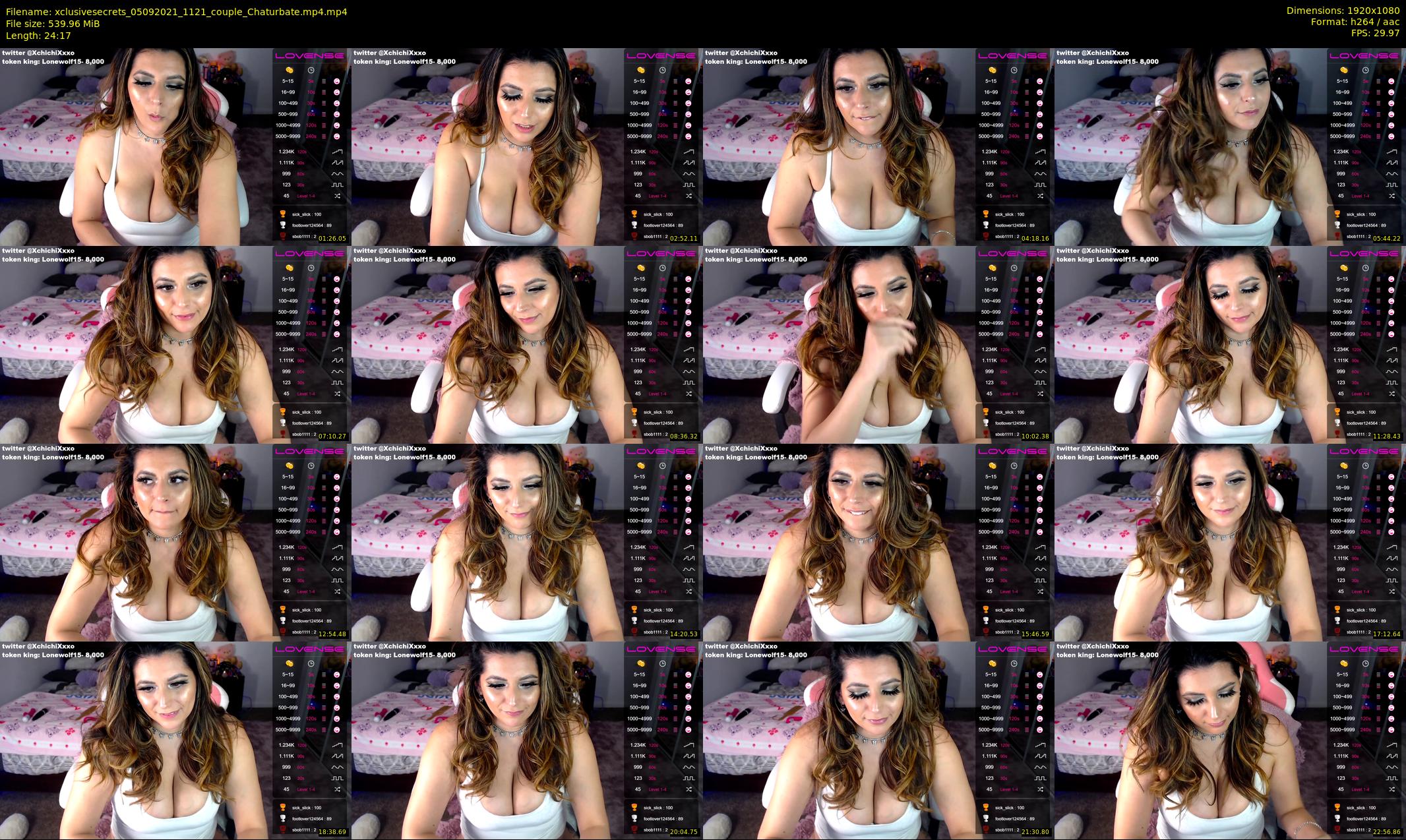 xclusivesecrets — 25 minute Chaturbate female cam show recording, 1080p, Sep 5, 2021