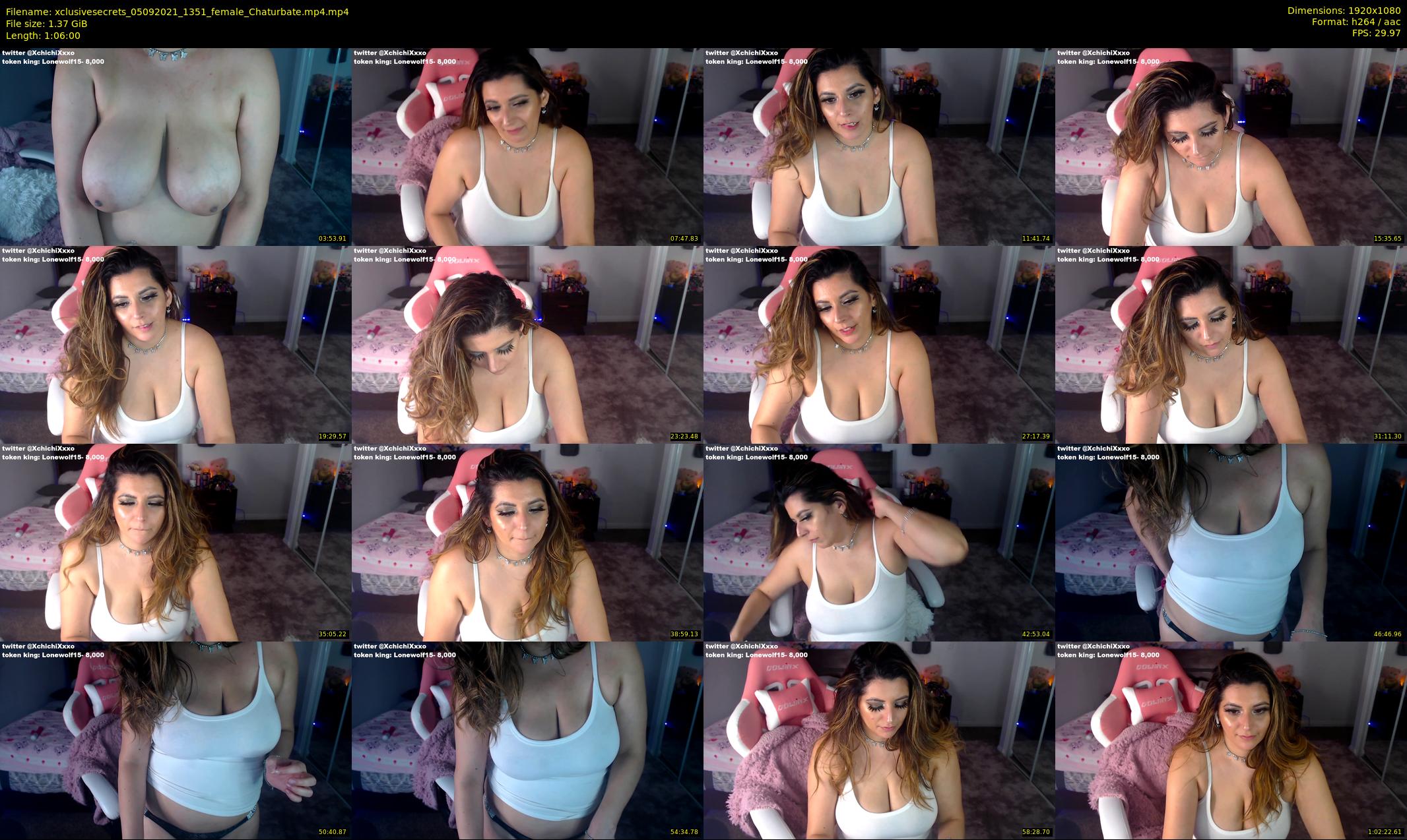 xclusivesecrets — 66 minute Chaturbate female cam show recording, 1080p, Sep 5, 2021