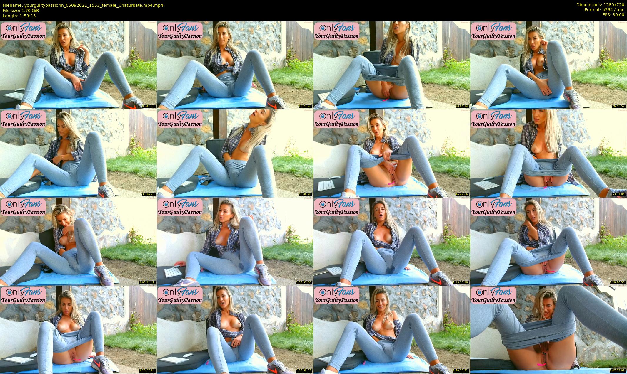 yourguiltypassionn — 114 minute Chaturbate female cam show recording, 720p, Sep 5, 2021