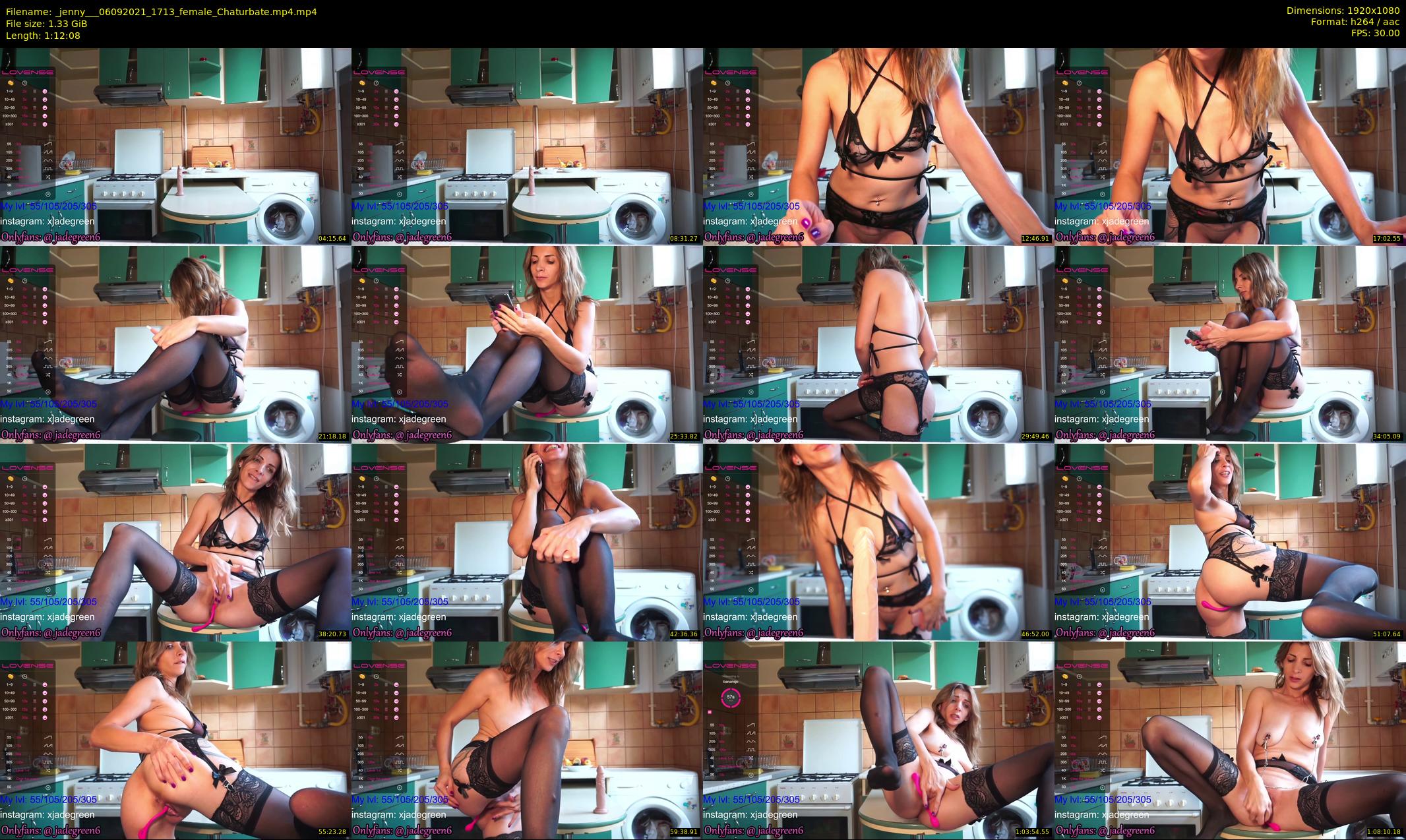 _jenny__ — 73 minute Chaturbate female cam show recording, 1080p, Sep 6, 2021