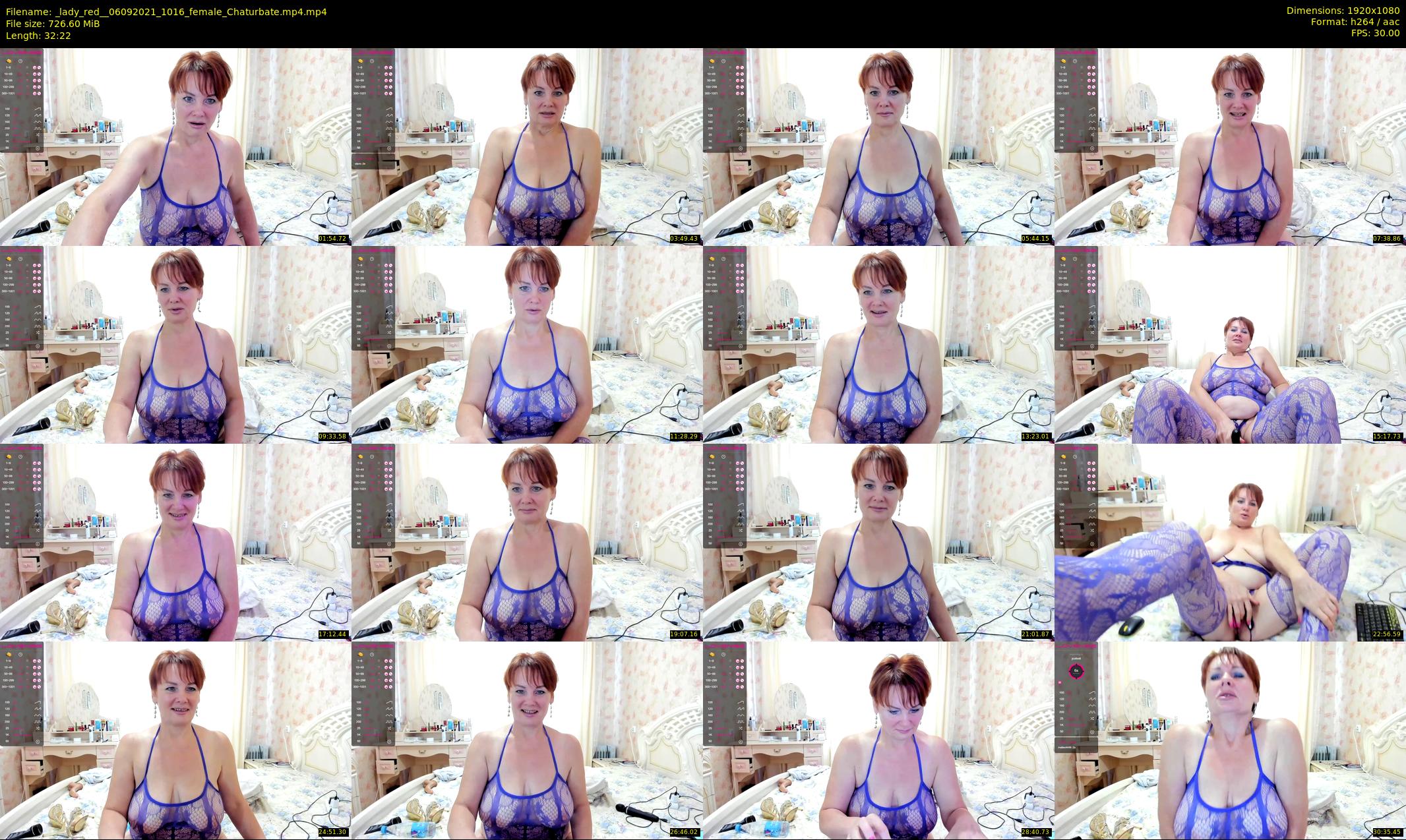 _lady_red_ — 33 minute Chaturbate female cam show recording, 1080p, Sep 6, 2021