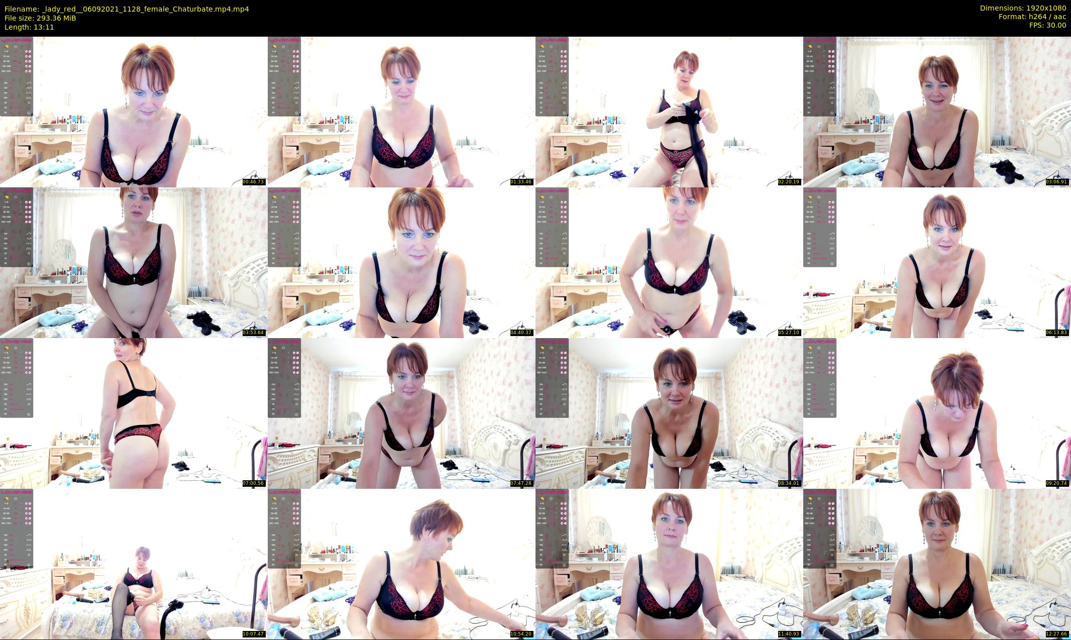 _lady_red_ — 14 minute Chaturbate female cam show recording, 1080p, Sep 6, 2021