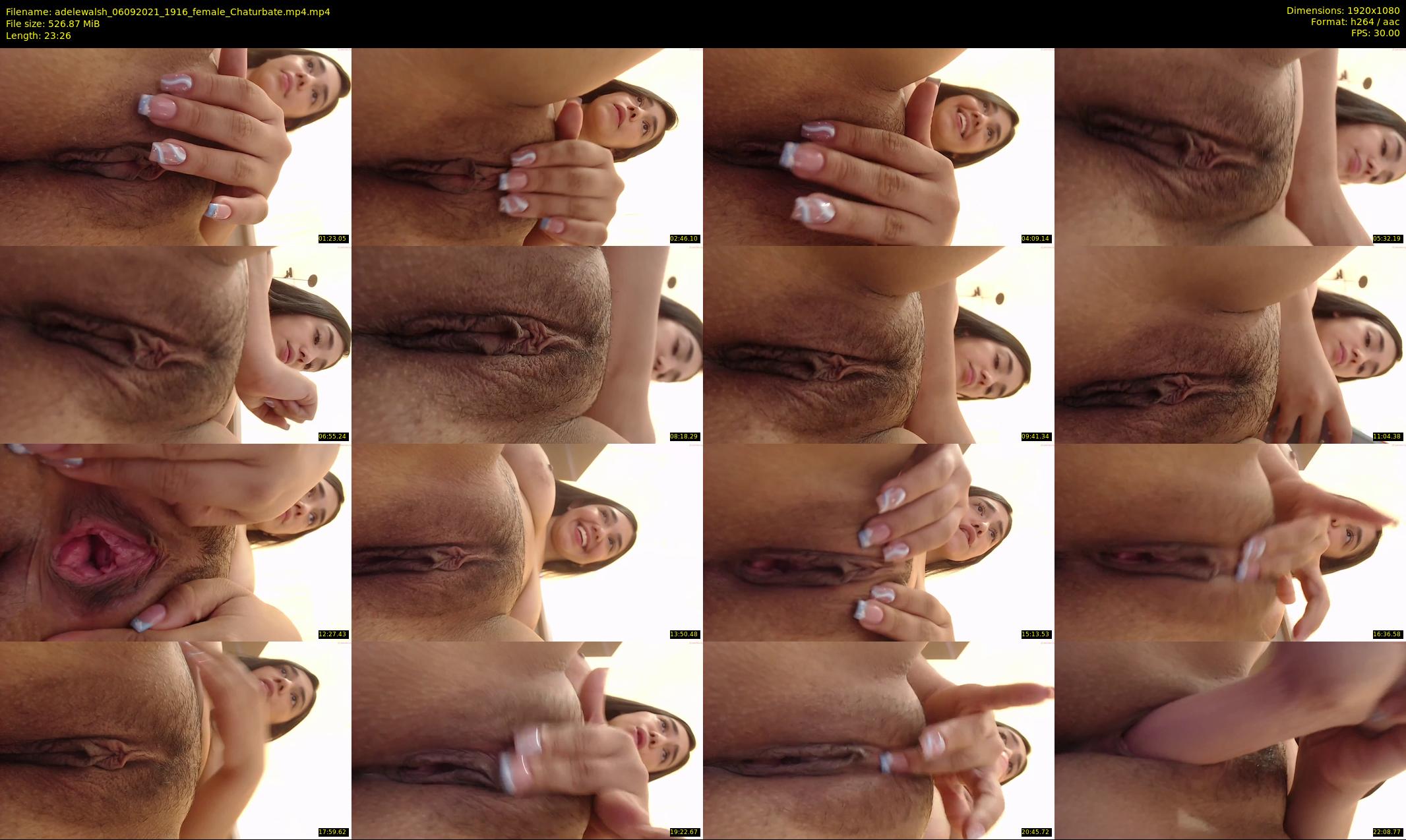 adelewalsh — 24 minute Chaturbate female cam show recording, 1080p, Sep 6, 2021